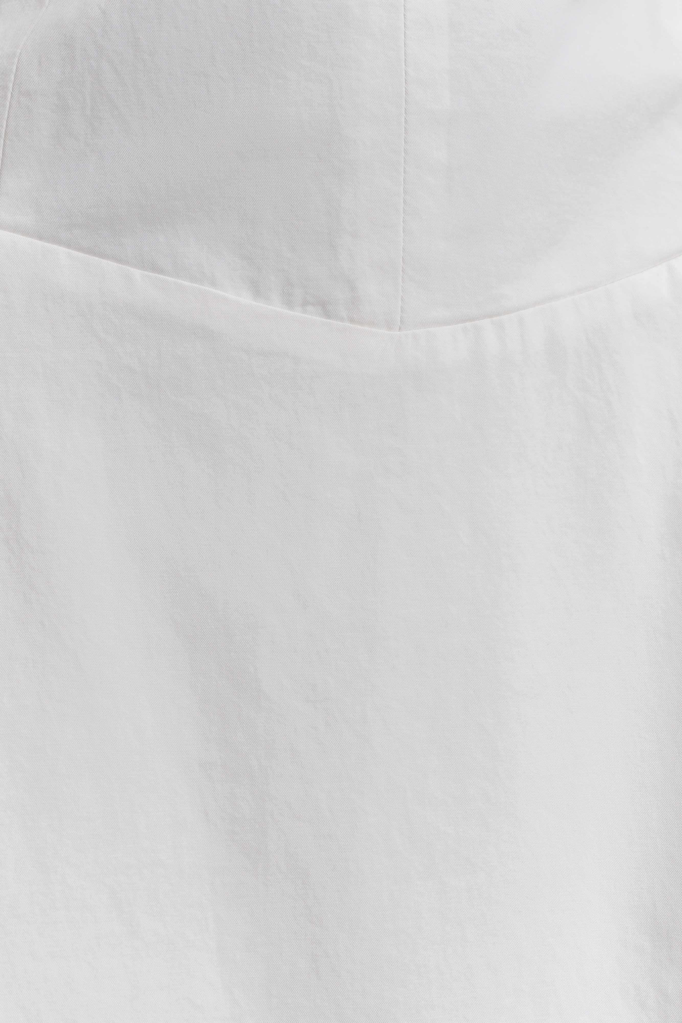 Salma Drop Waist Cotton Maxi Dress - White - Image 6
