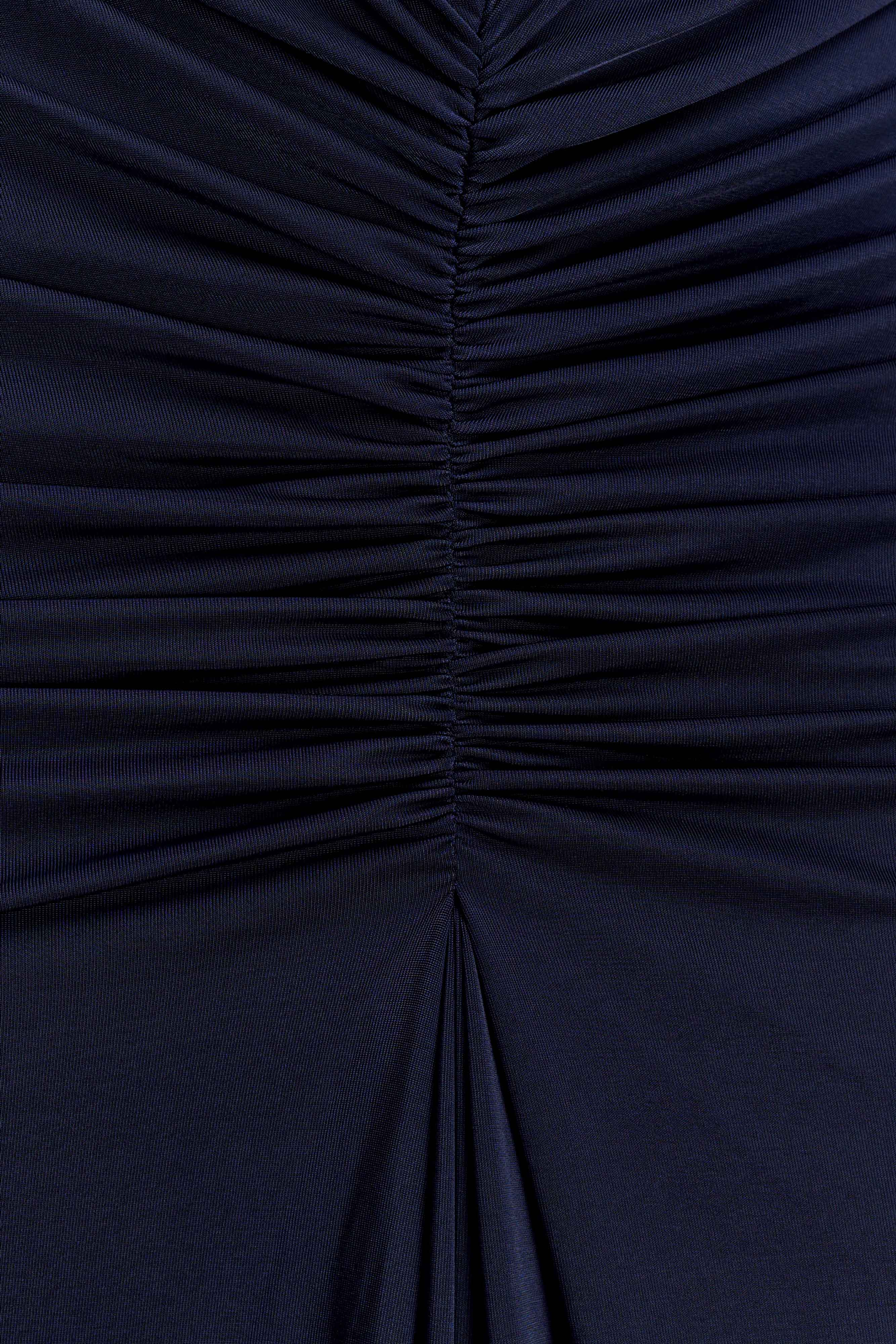 Roisin Slinky Maxi Dress - Navy - Image 5
