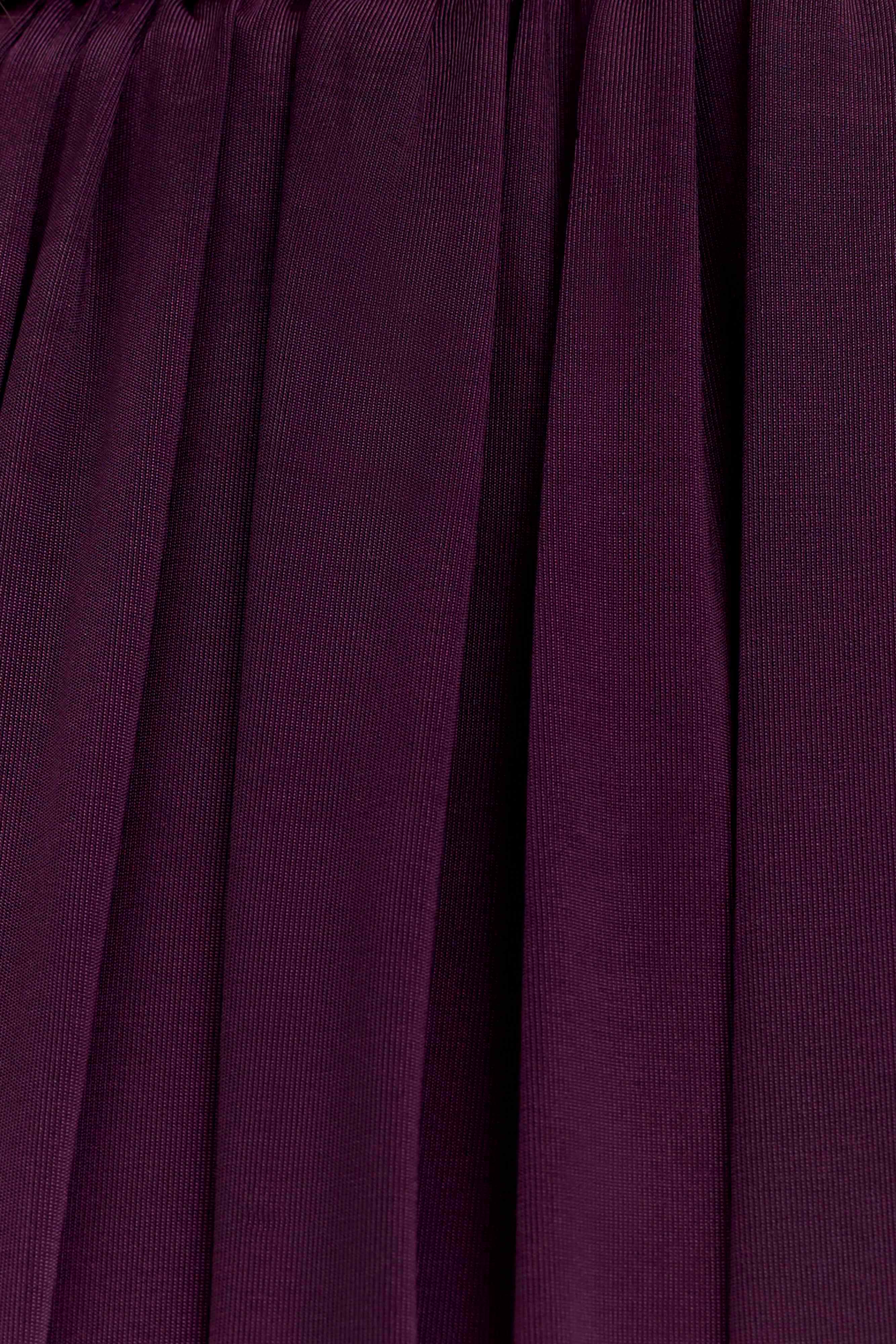 Erina Slinky Open Back Top - Aubergine - Image 6