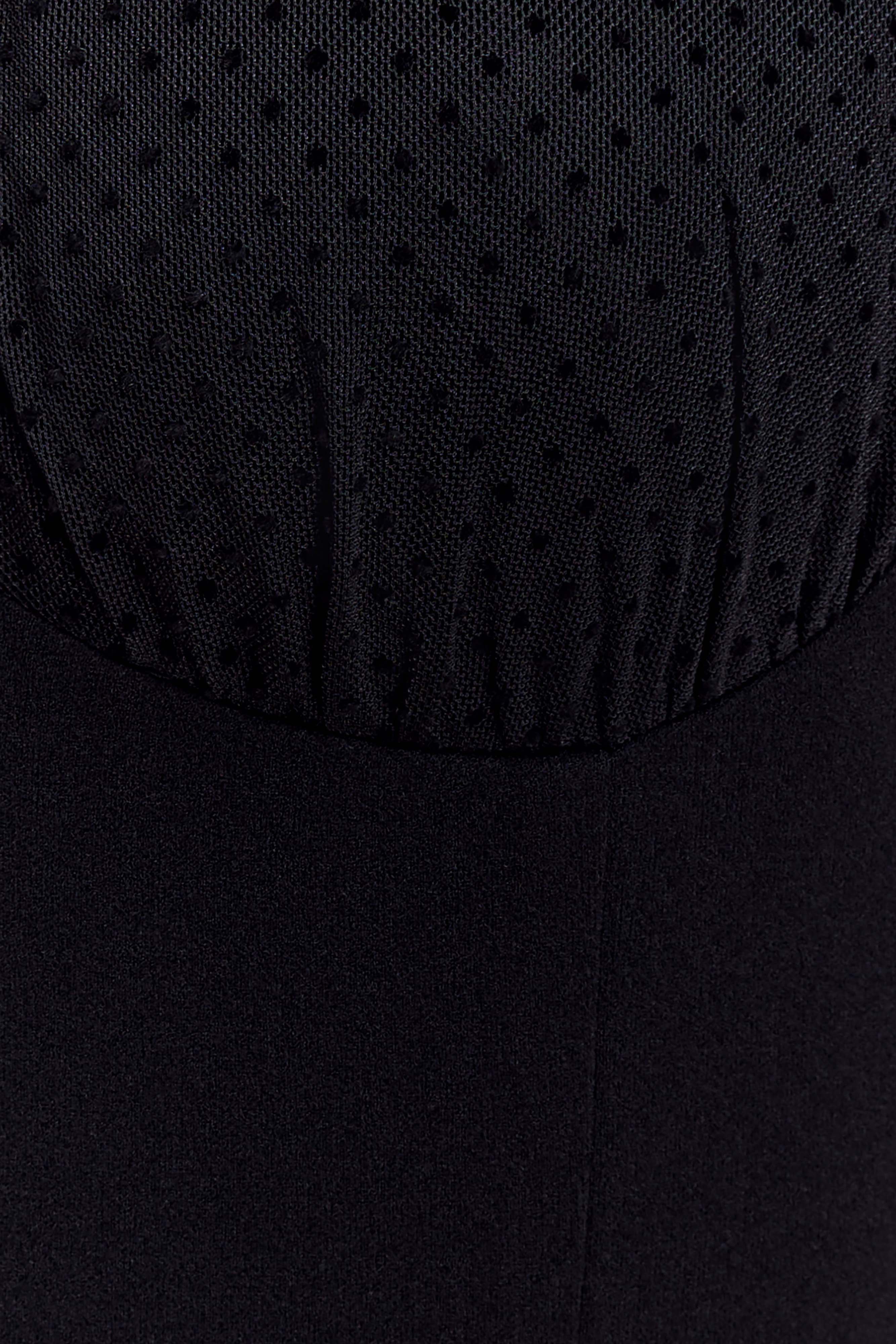 Cressida Crepe Halter Mini Dress - Black - Image 7