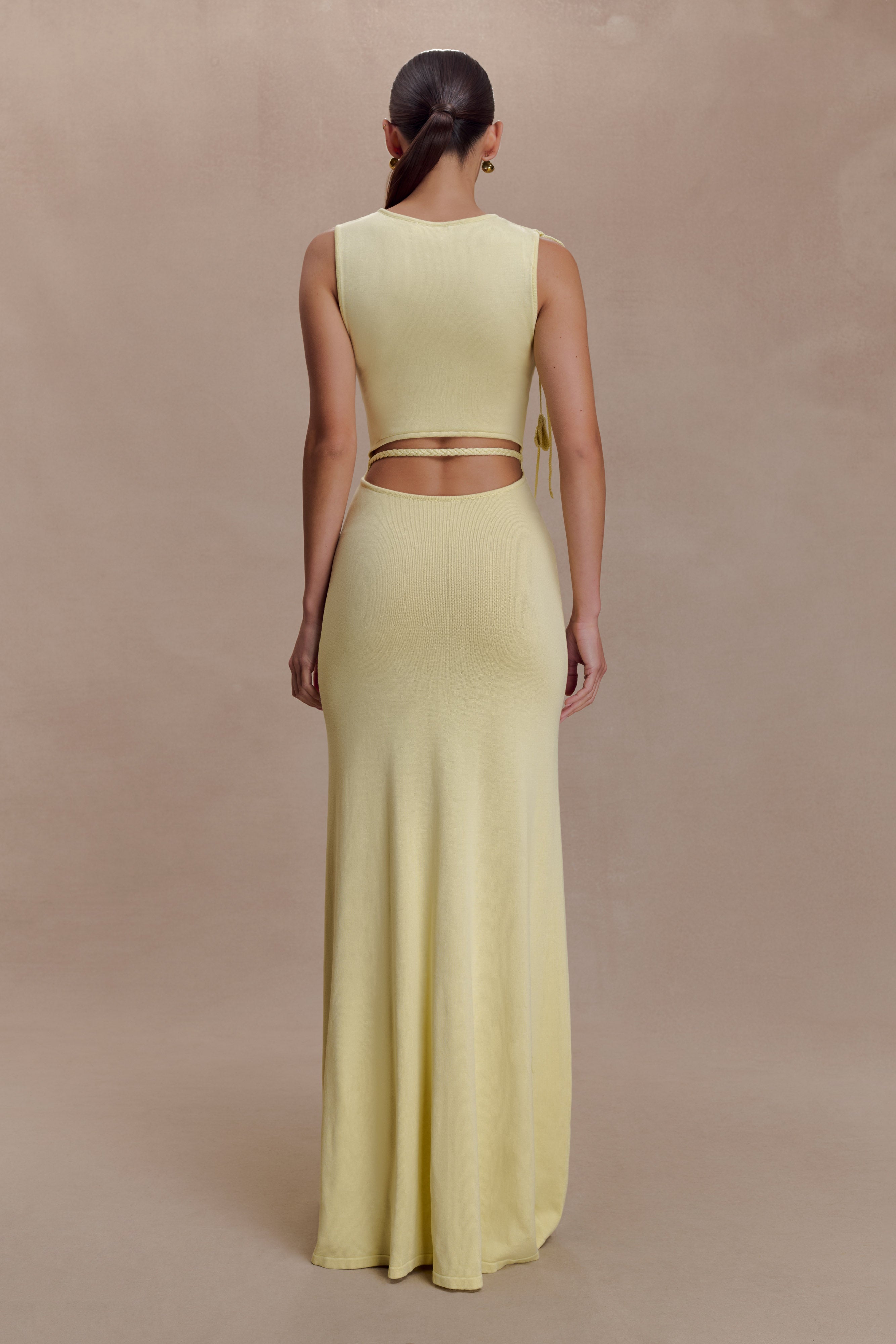 Alternative view of Monay Tulip Maxi Dress - Lemon