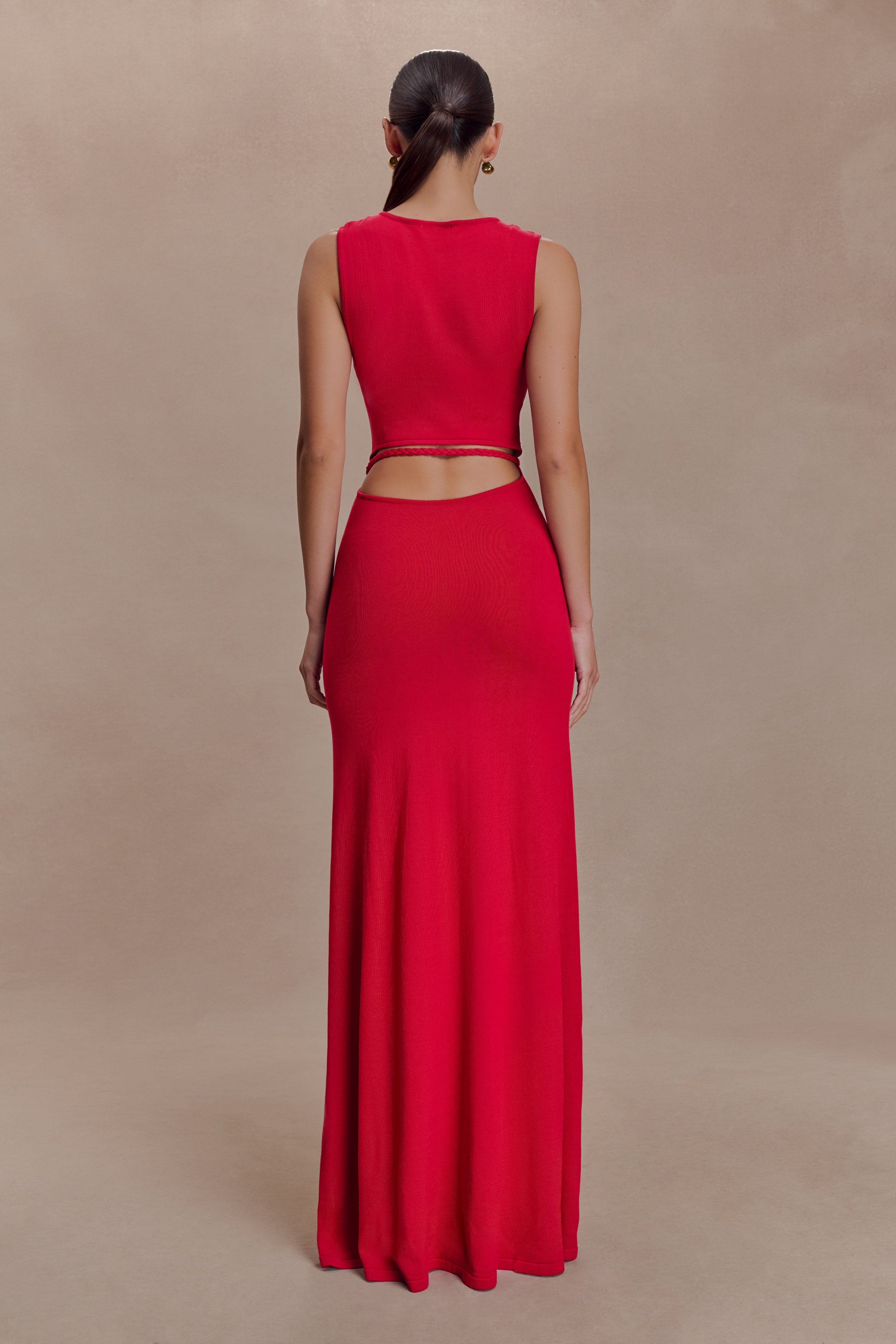 Alternative view of Monay Tulip Maxi Dress - Raspberry