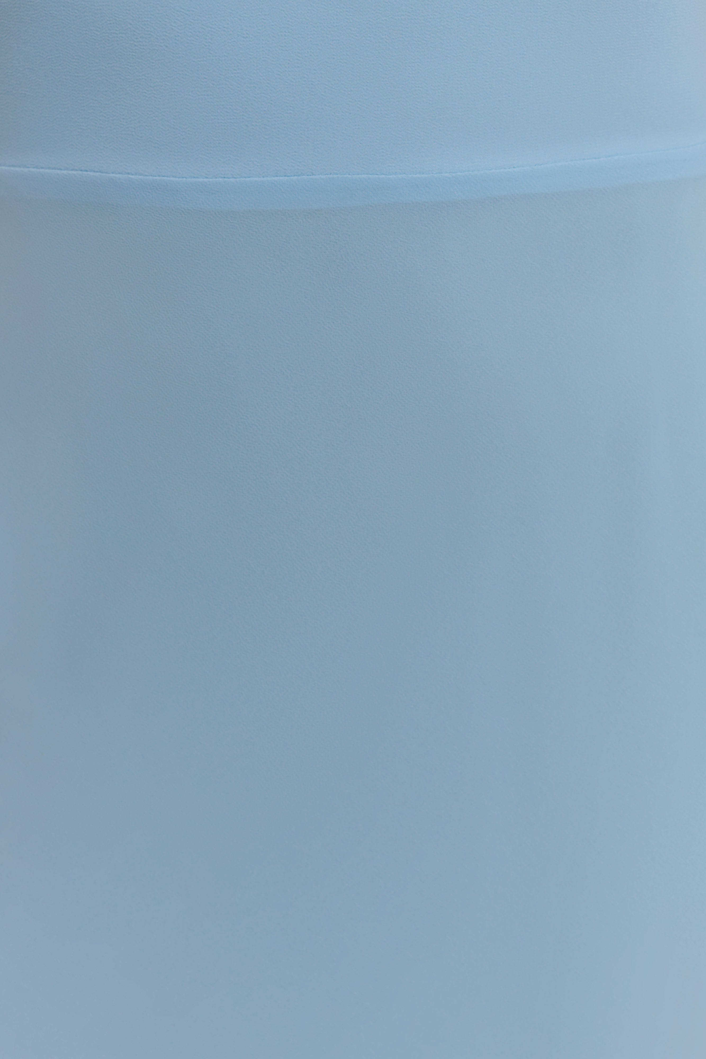 Nadine Halter Chiffon Maxi Dress - Blue - Image 7