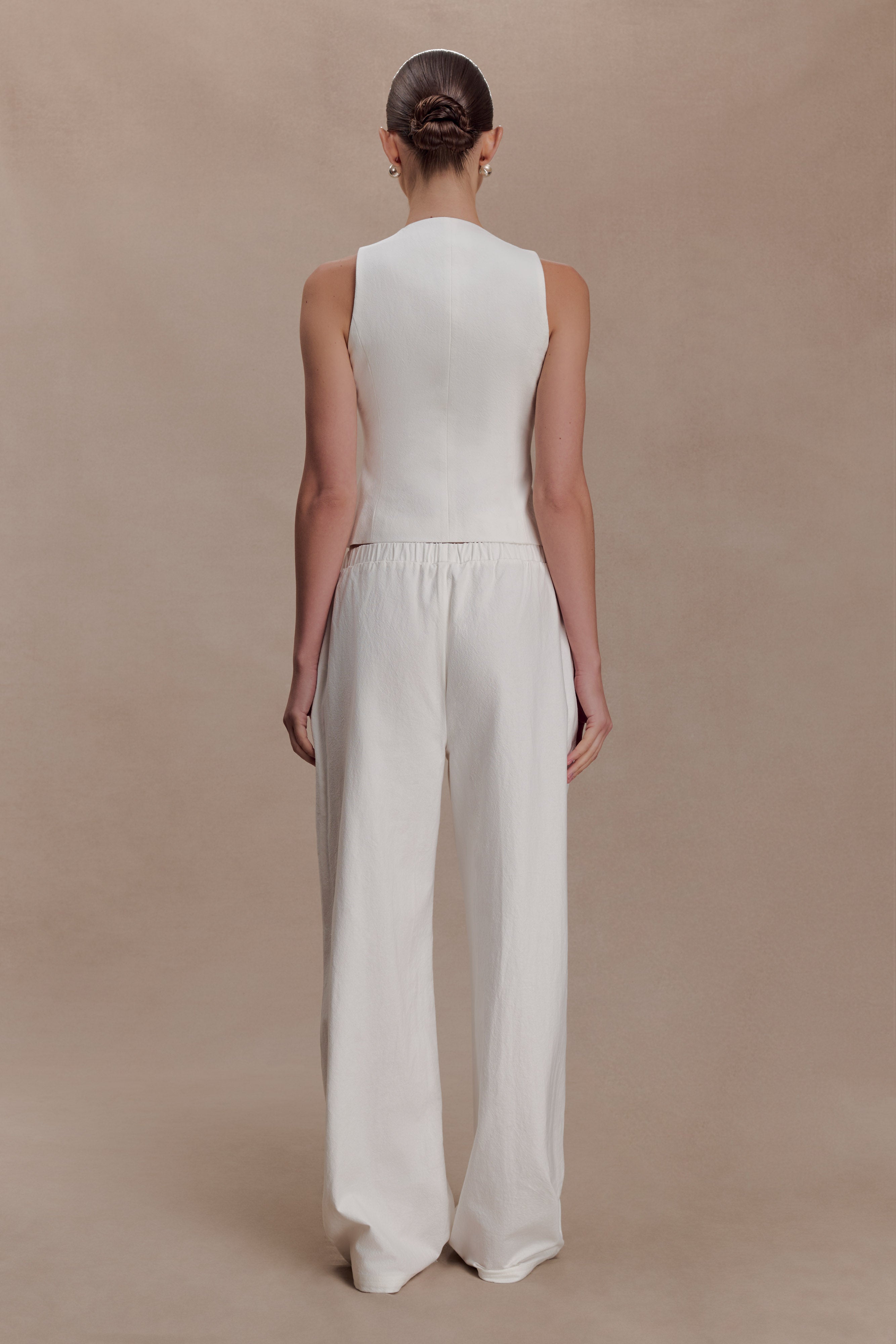 Alternative view of Aldea Cotton Sleeveless Top - White