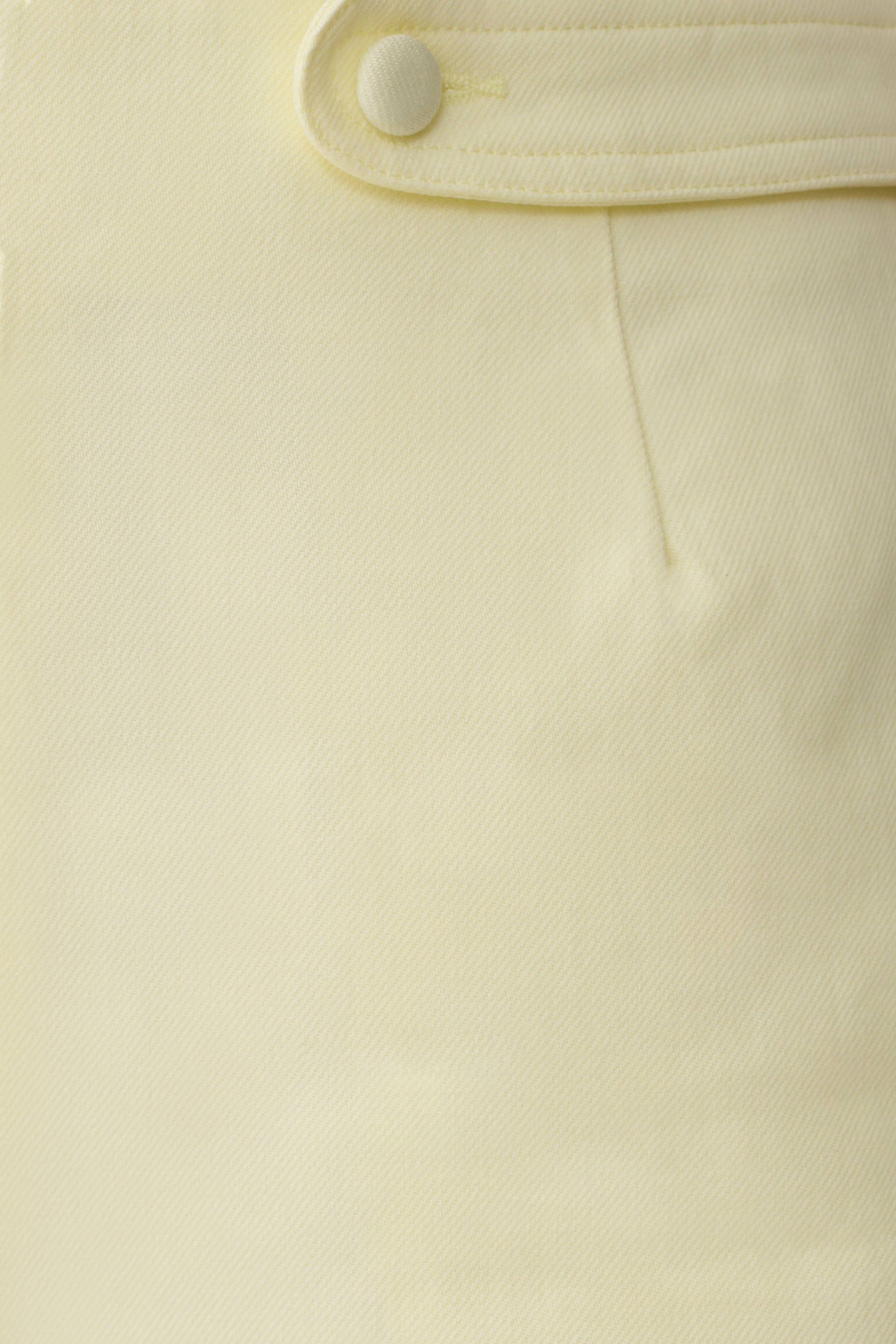 Josephine Cotton Shorts With Waistbands - Lemon - Image 10