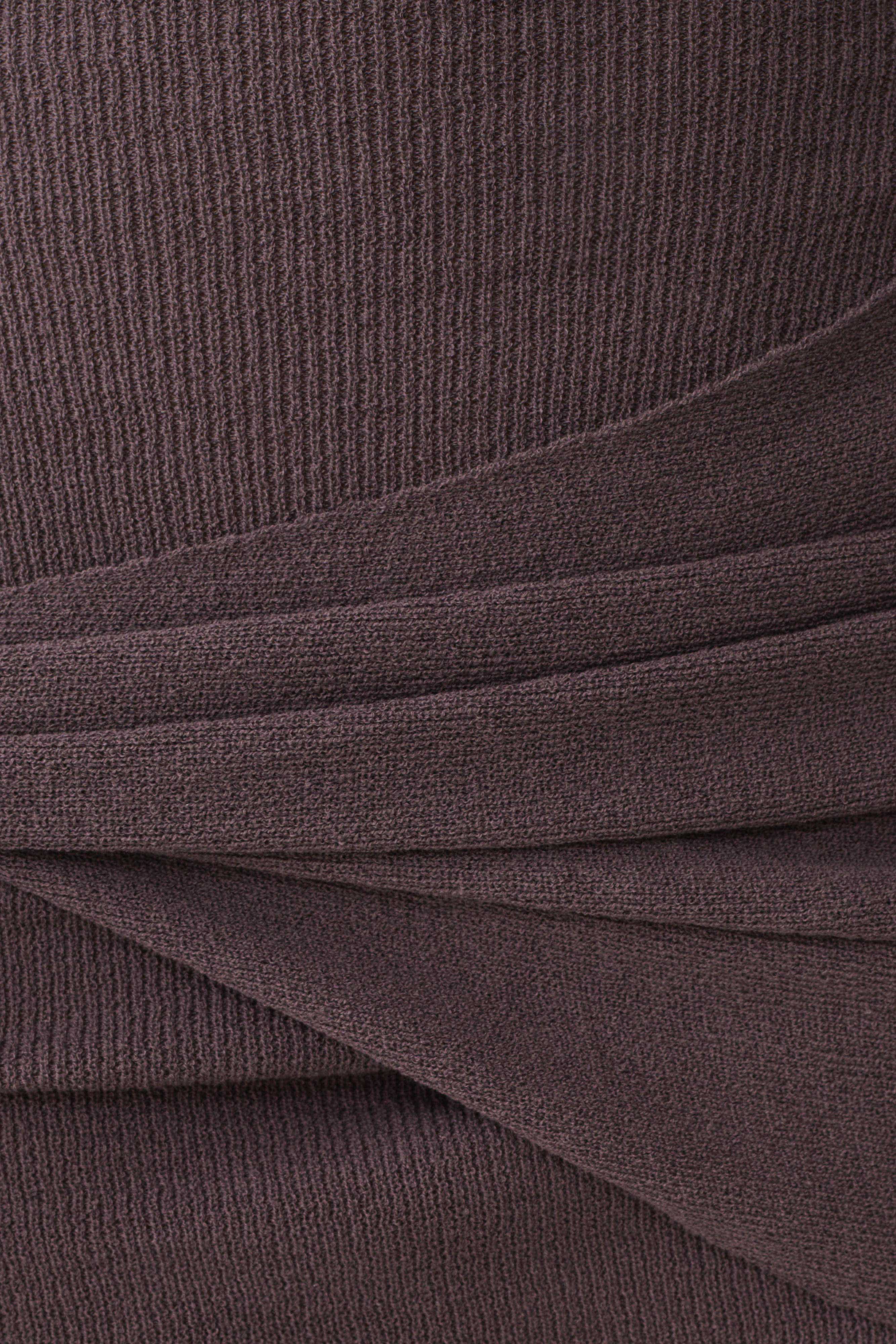 Lucien Cowl Neck Mini Dress - Peppercorn - Image 7