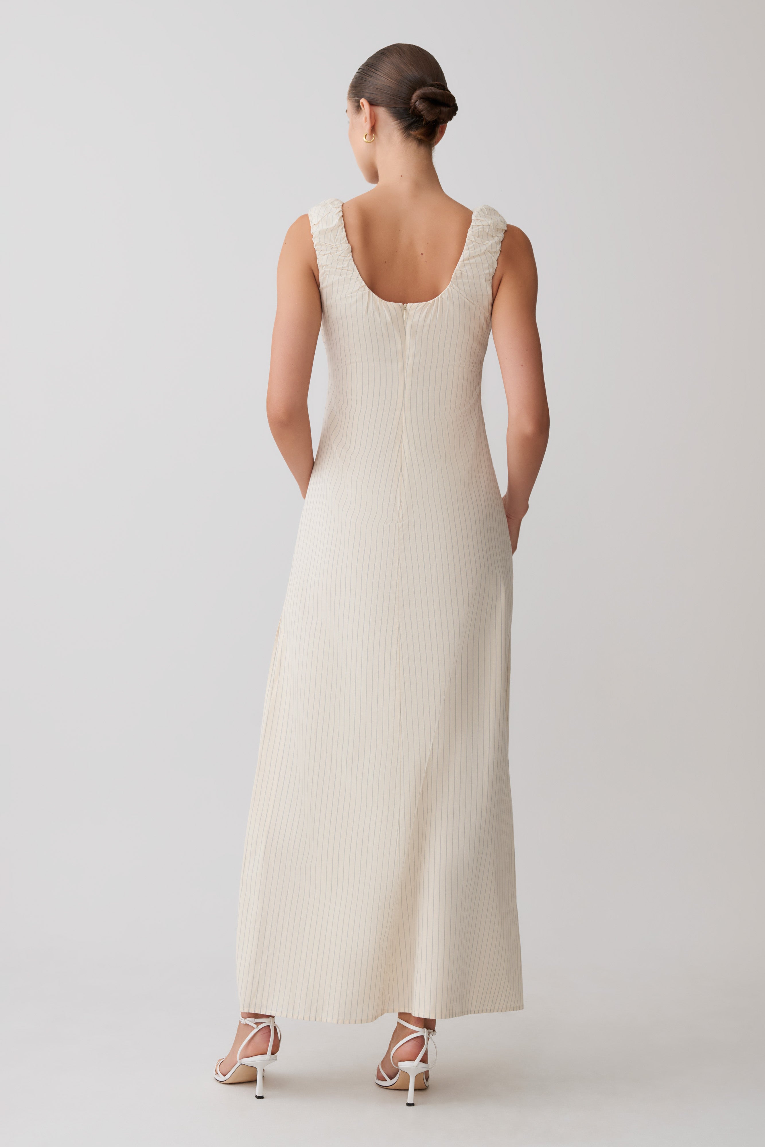 Alternative view of Anisa Scoop Neck Maxi Dress - Stripe