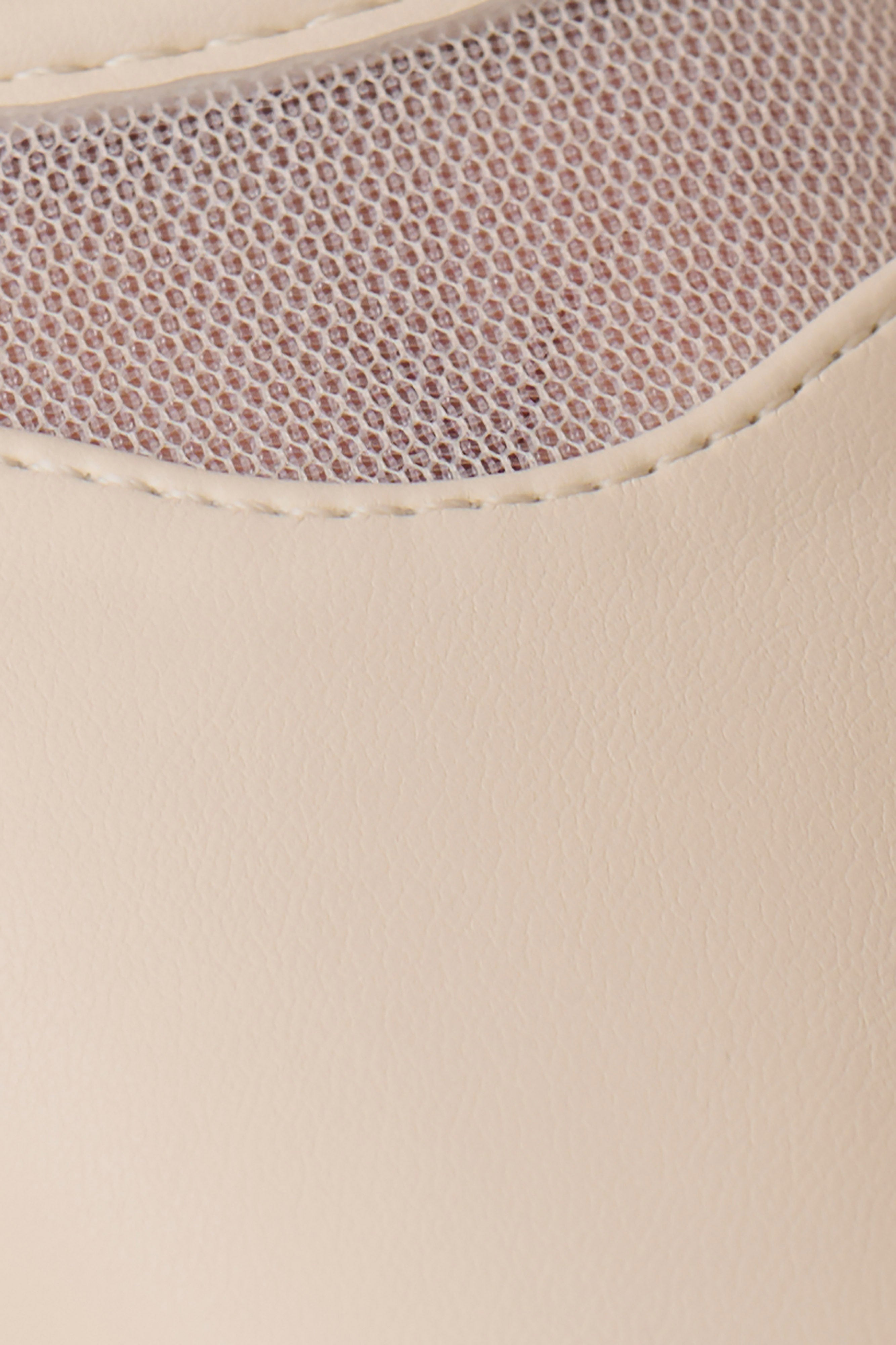 Micah Mesh Pointed Heel - Ivory - Image 5