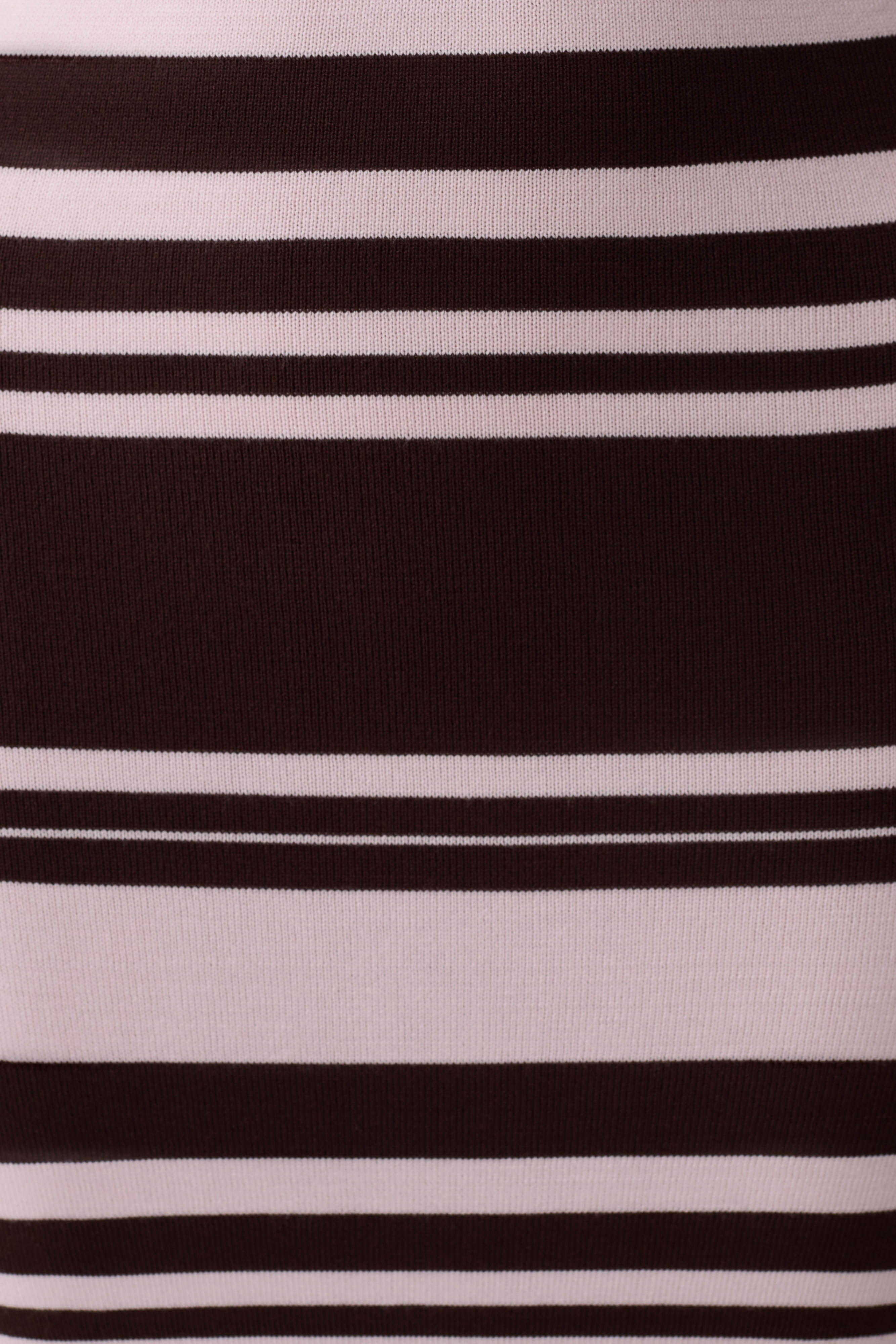 Brienne Stripe Midi Dress - Pink/Chocolate - Image 7