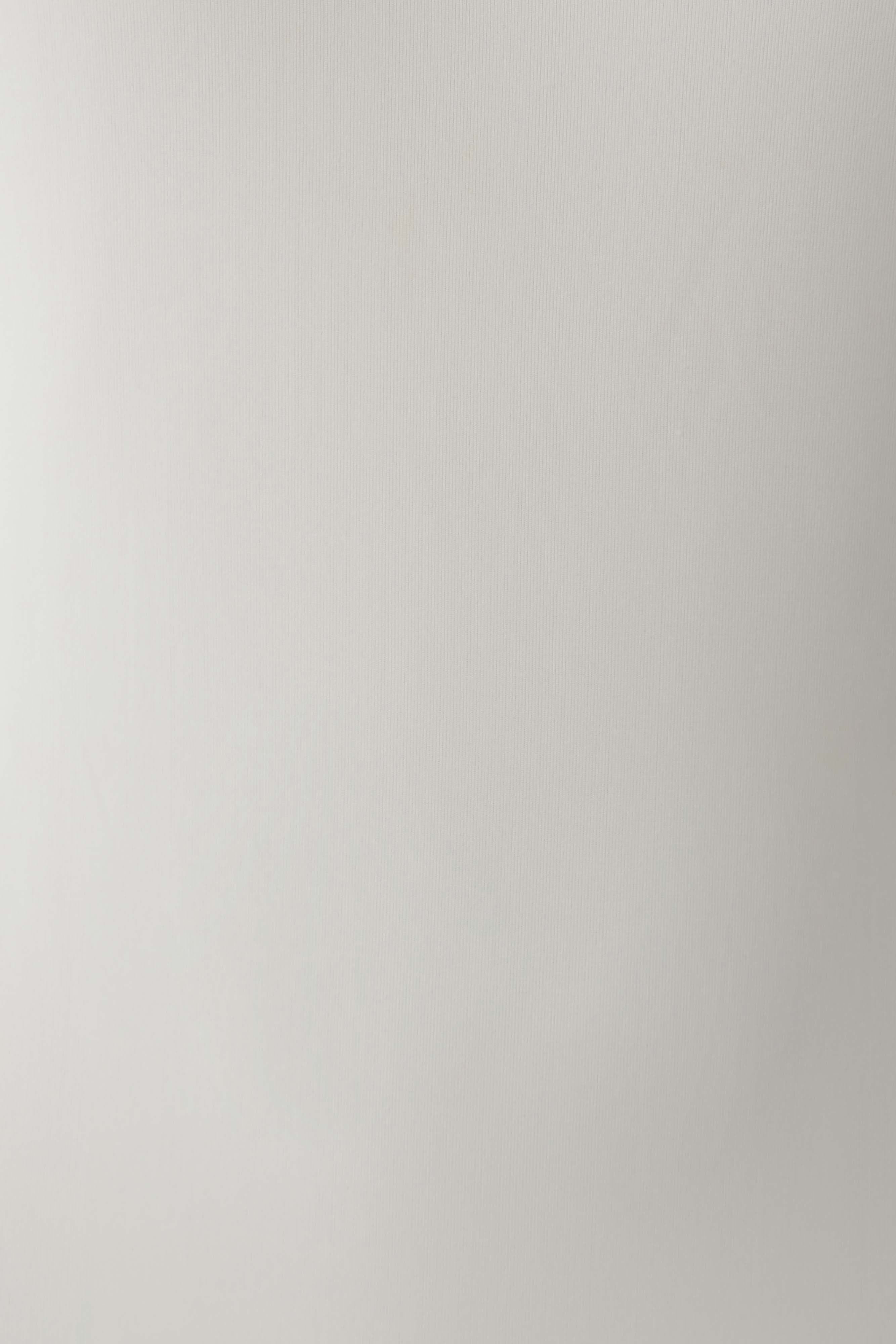 Hana Slinky Plunge Maxi Dress - Ivory - Image 10