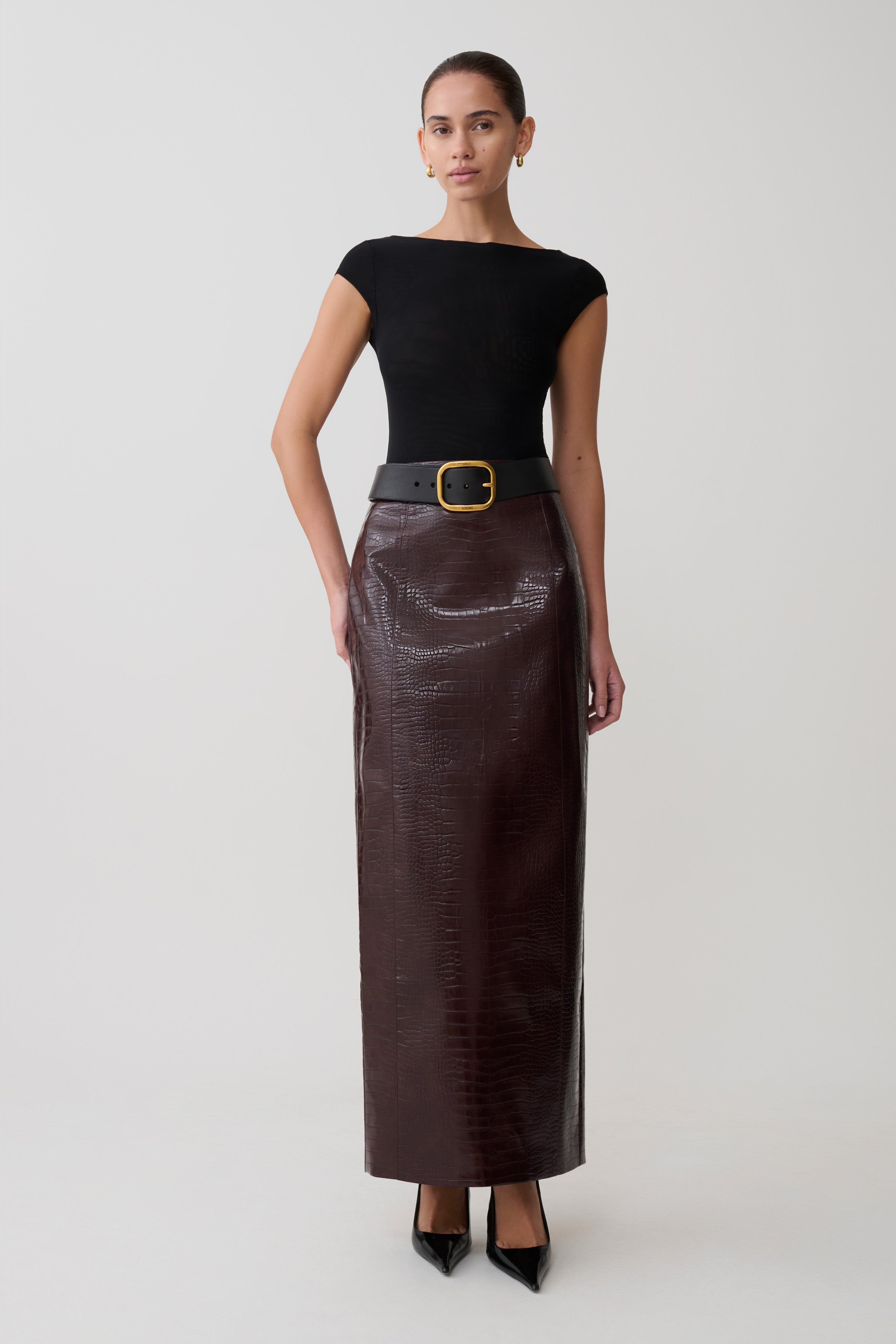 Romana Short Sleeve Mesh Top - Black - Image 7
