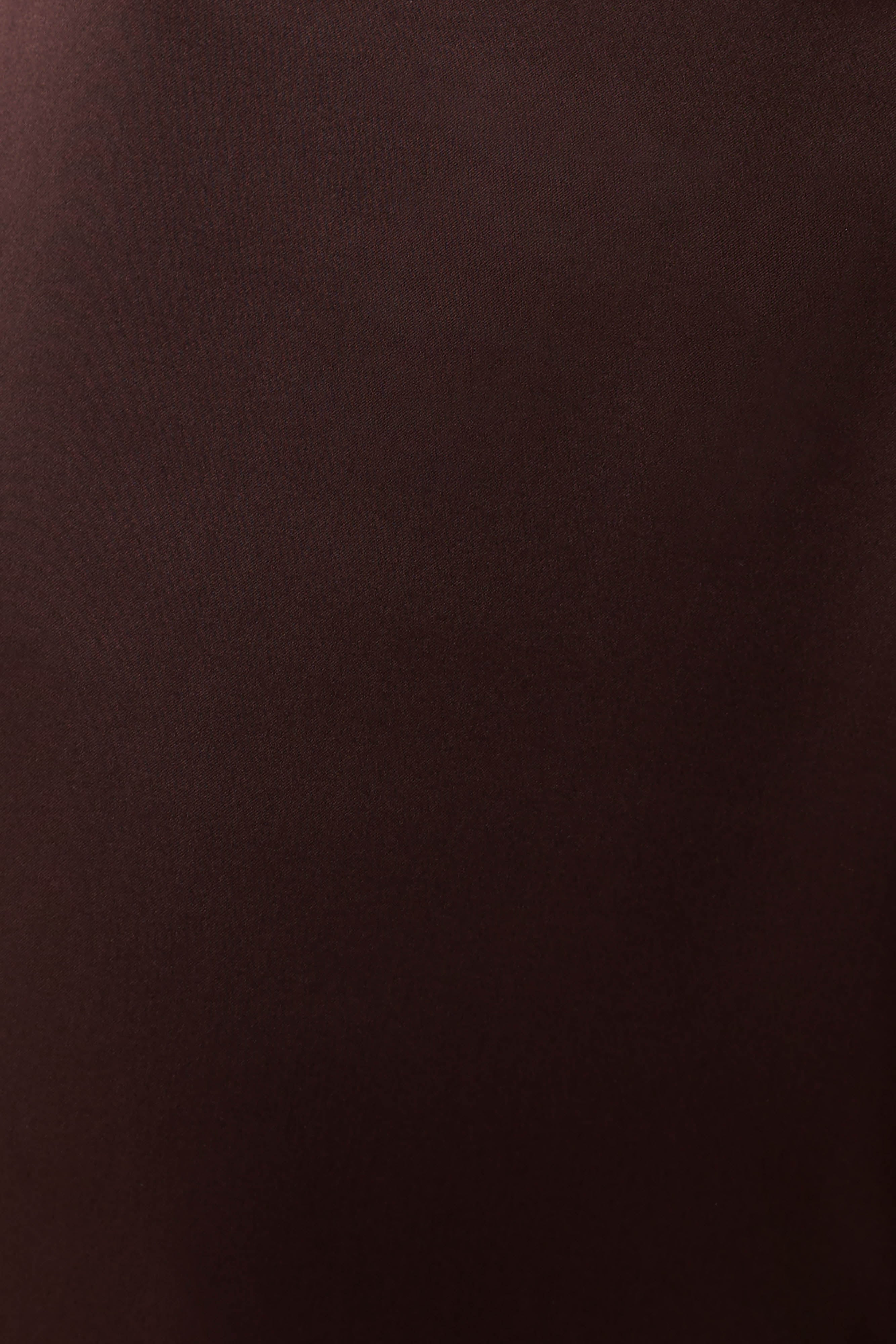 Kayla Silk Blend Straight Leg Pants - Dark Chocolate - Image 7