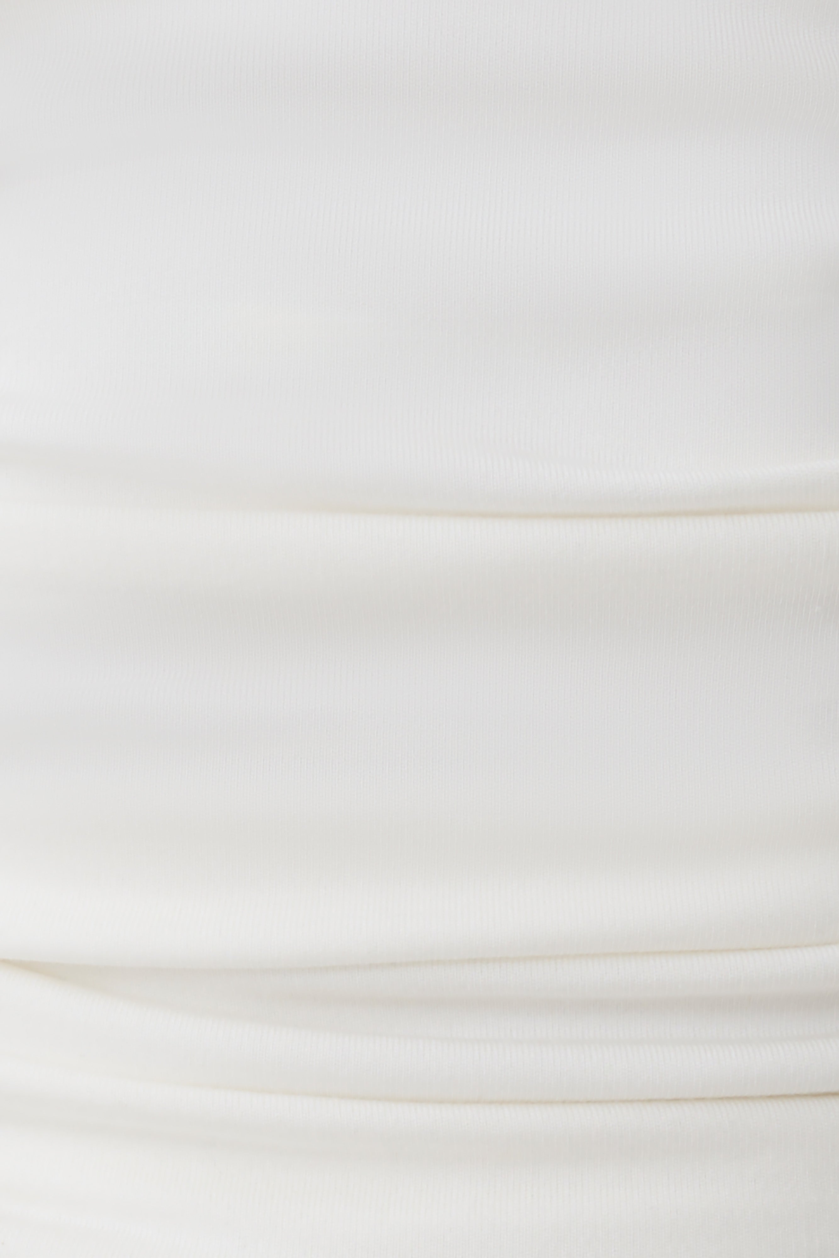 Peregrine Modal Gathered Halter Top - White - Image 9
