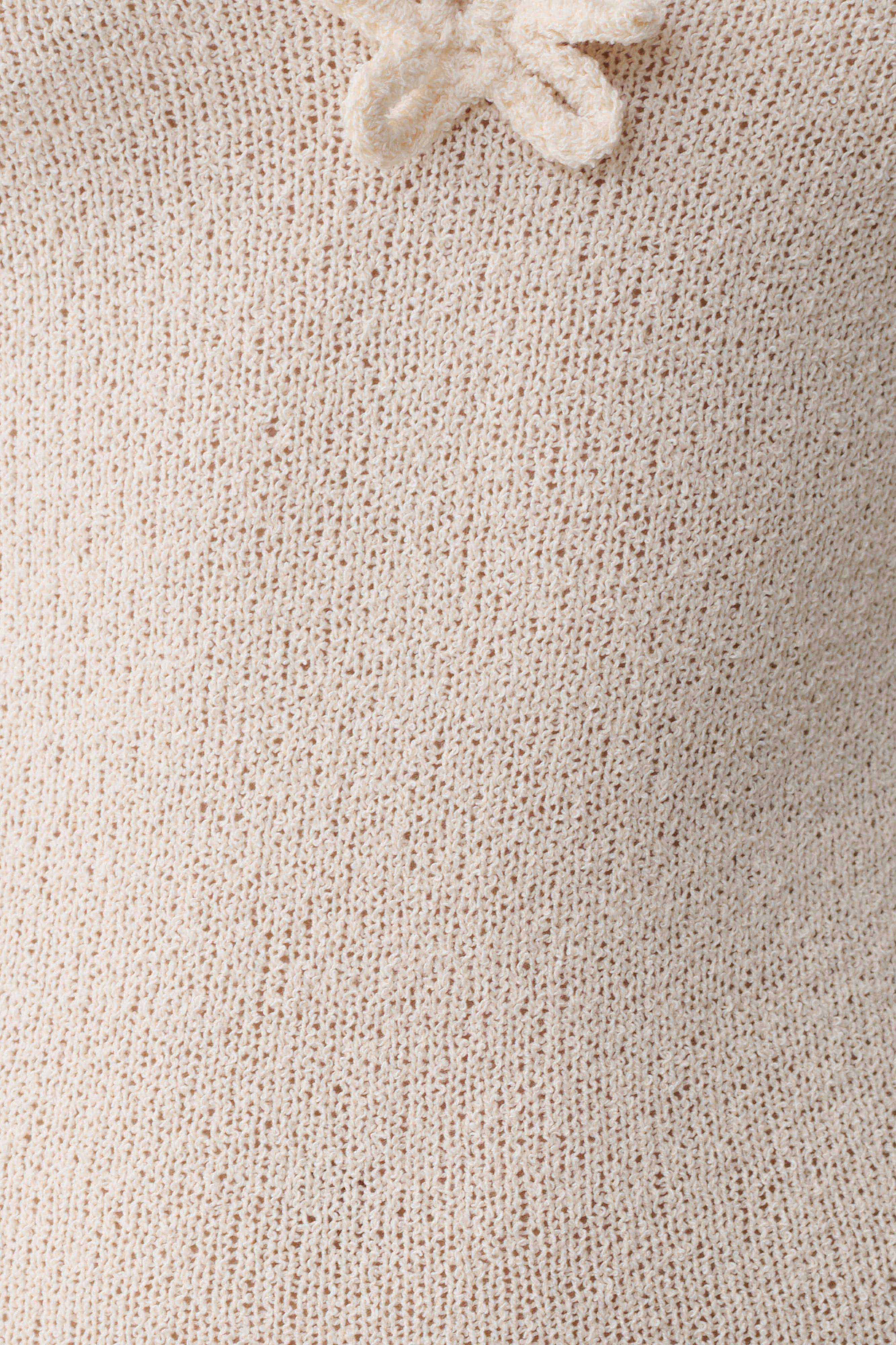 Rachael Knit Midi Dress - Nude - Image 7