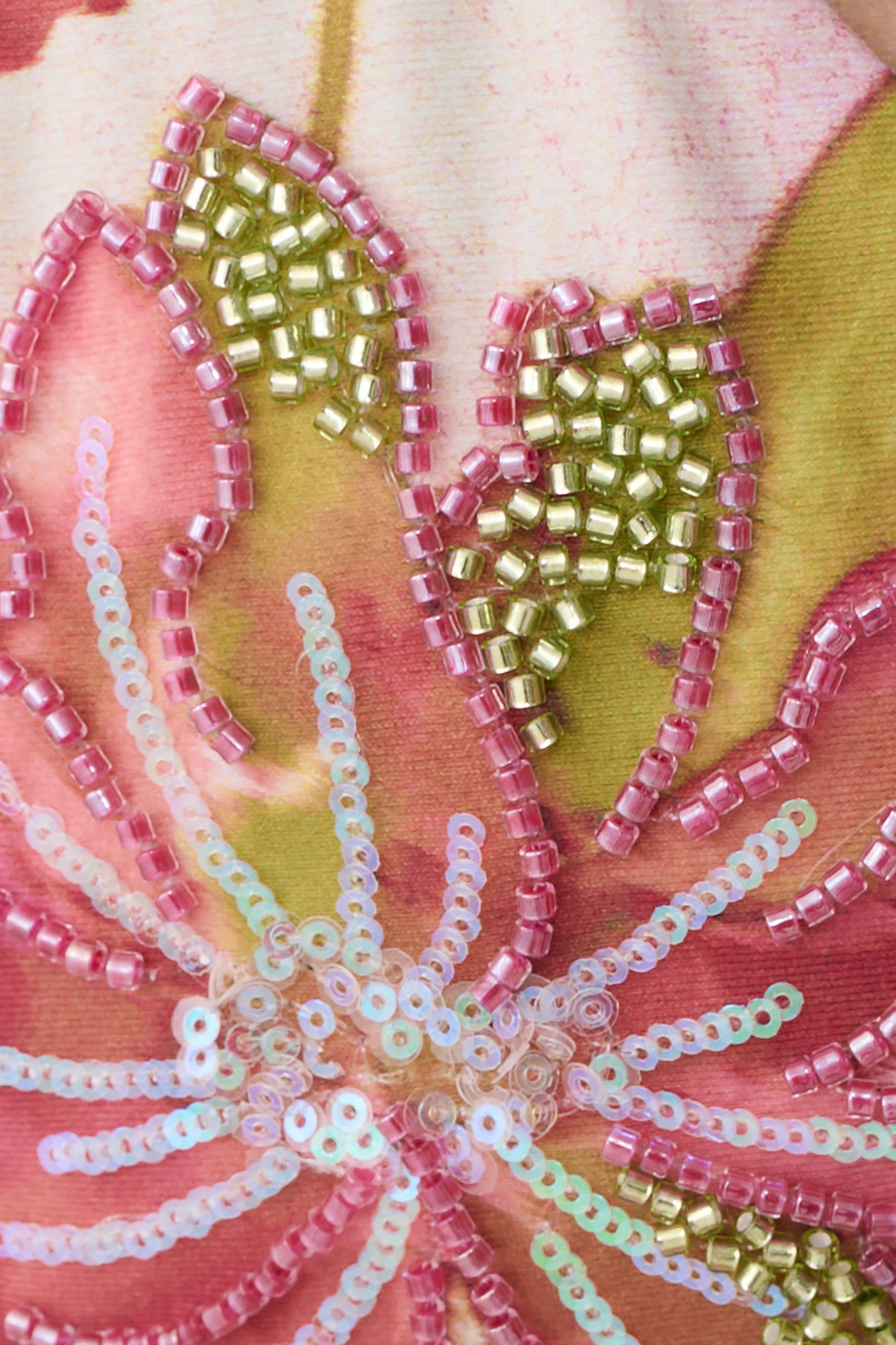 Blossom Classic Triangle Bikini Top - Camillea Flower Print - Image 12