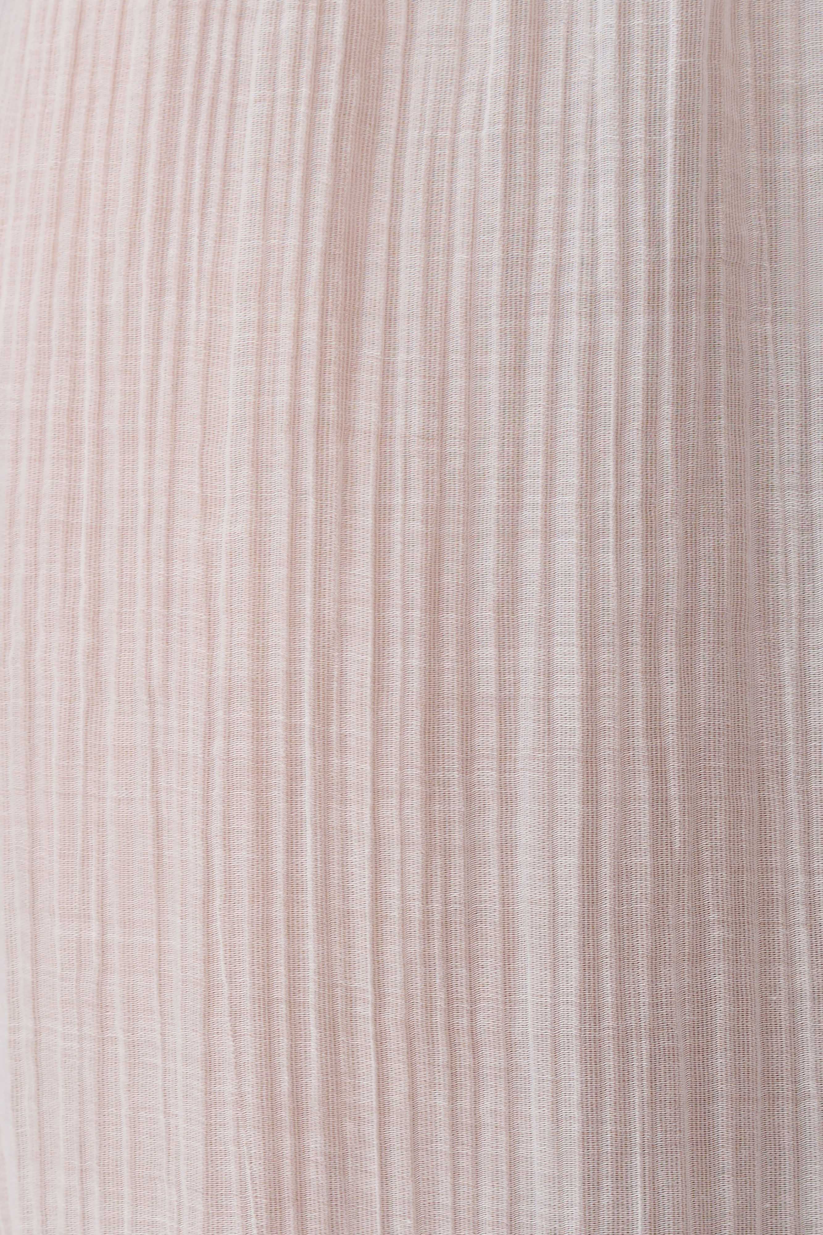 Leilani Sheer Drawstring Wide Leg Pants - Ivory - Image 7