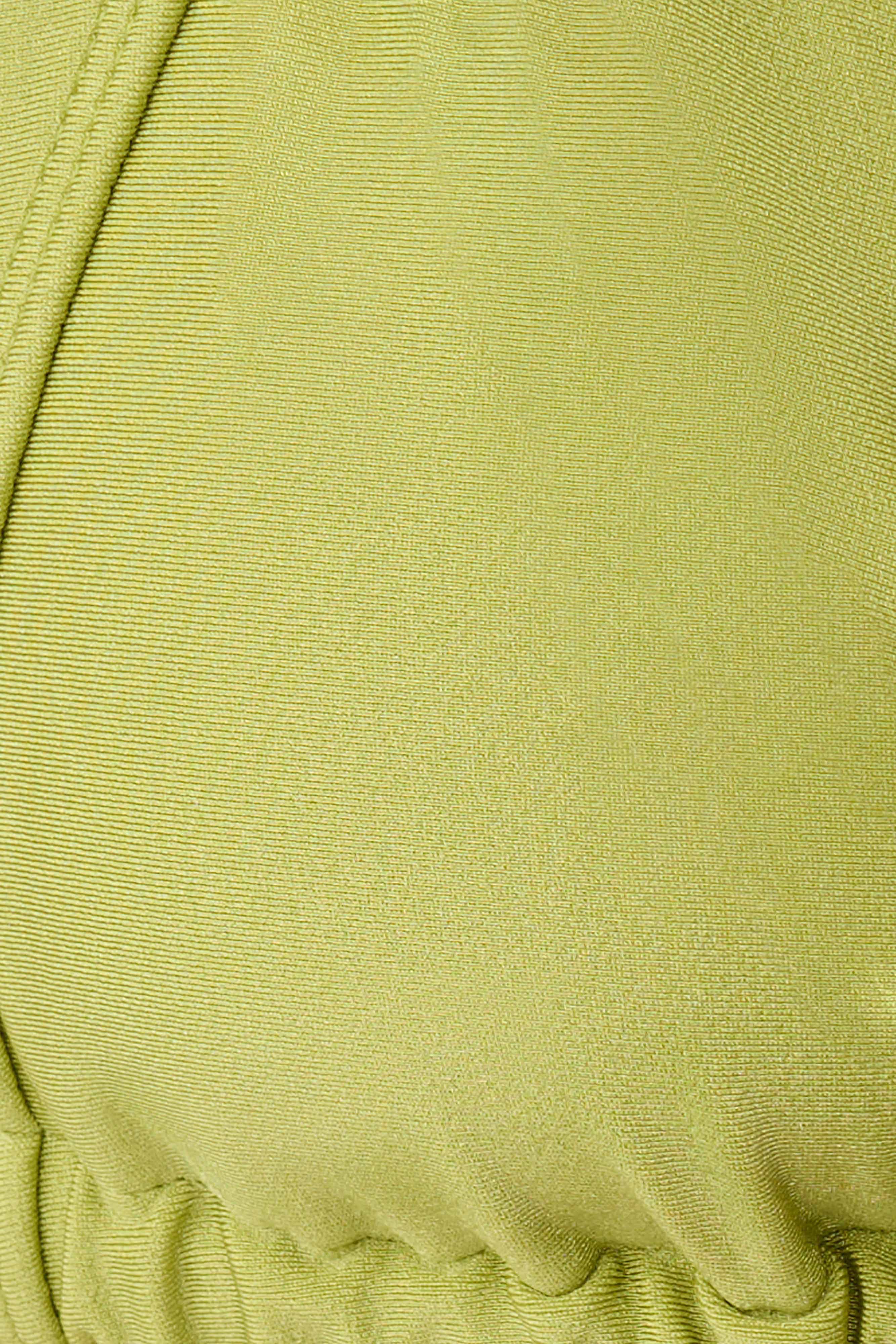 Fern Triangle Bikini Top - Green - Image 9