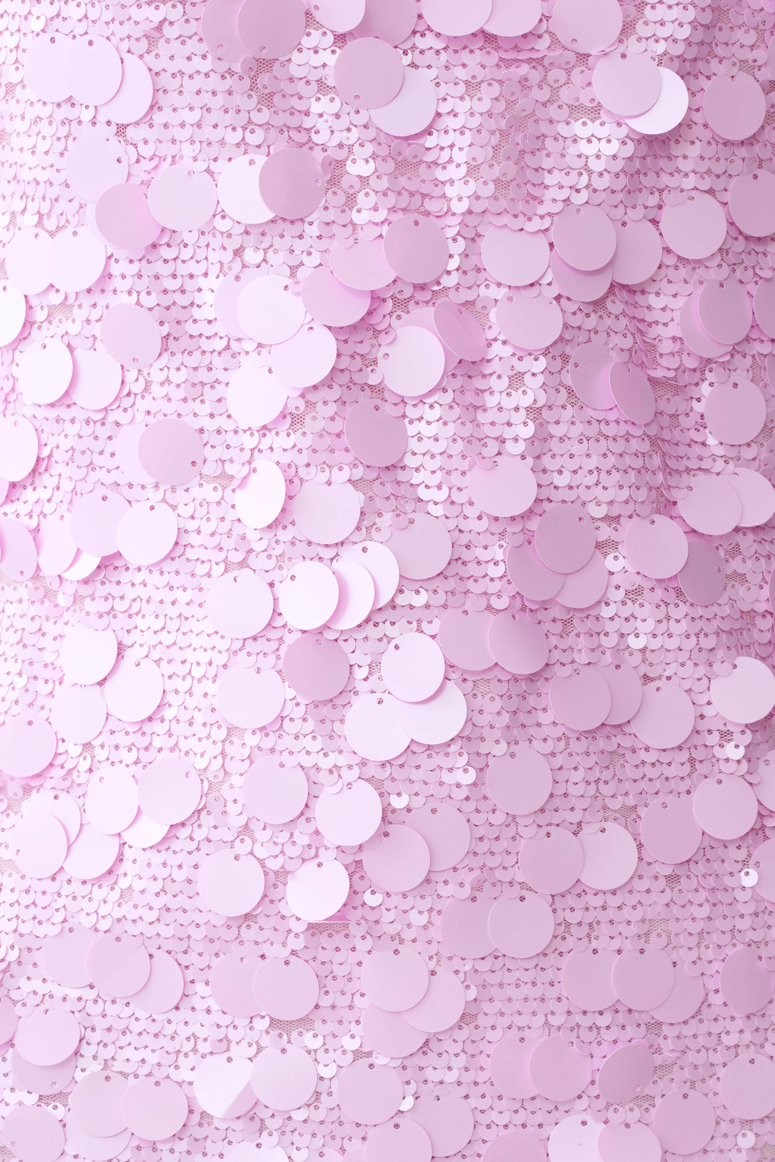 Caralee Sequin Halter Mini Dress - Pale Pink - Image 8