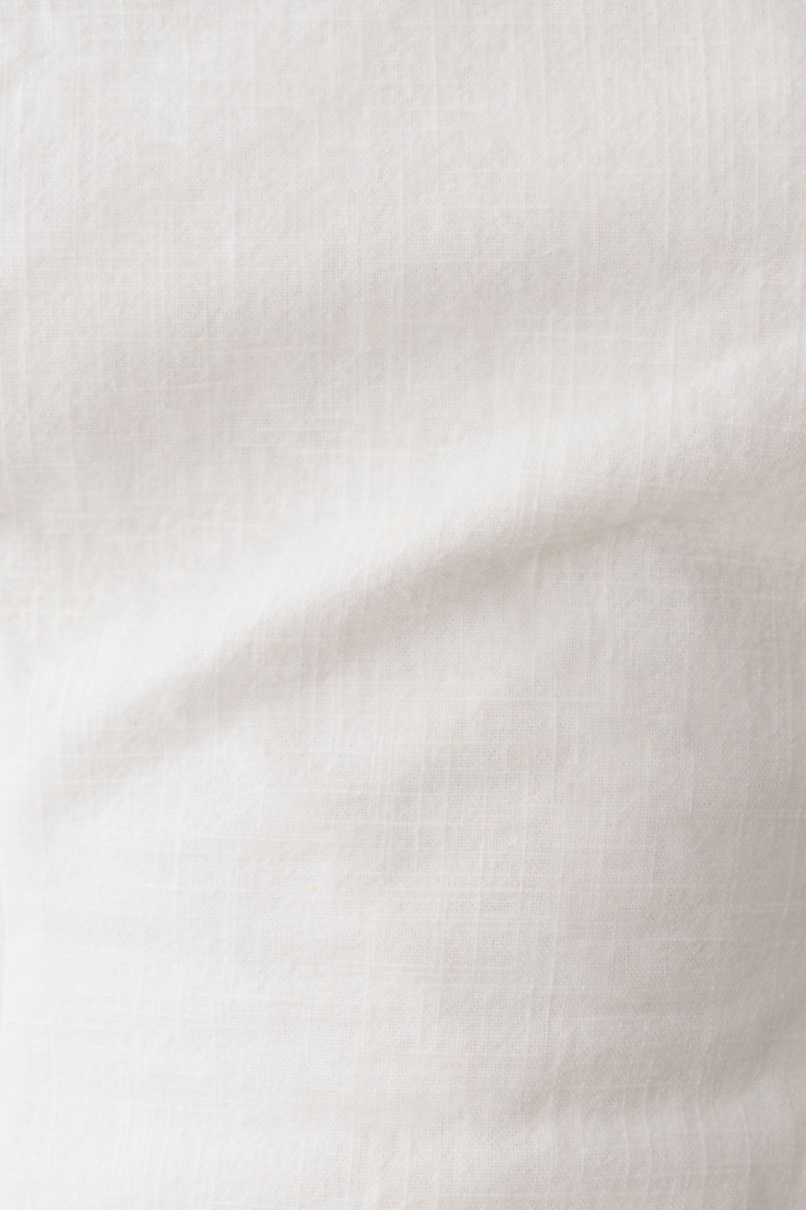 Annie Strapless Tie Back Linen Top - White - Image 7