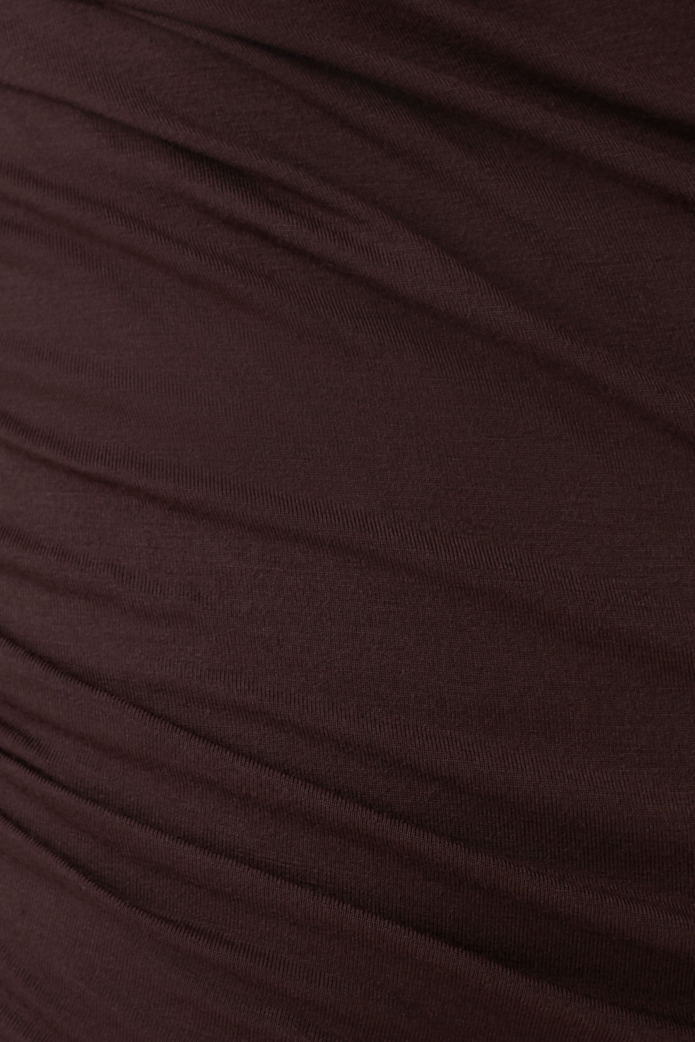 Keaton Modal Long Sleeve Overlay Top - Espresso - Image 7