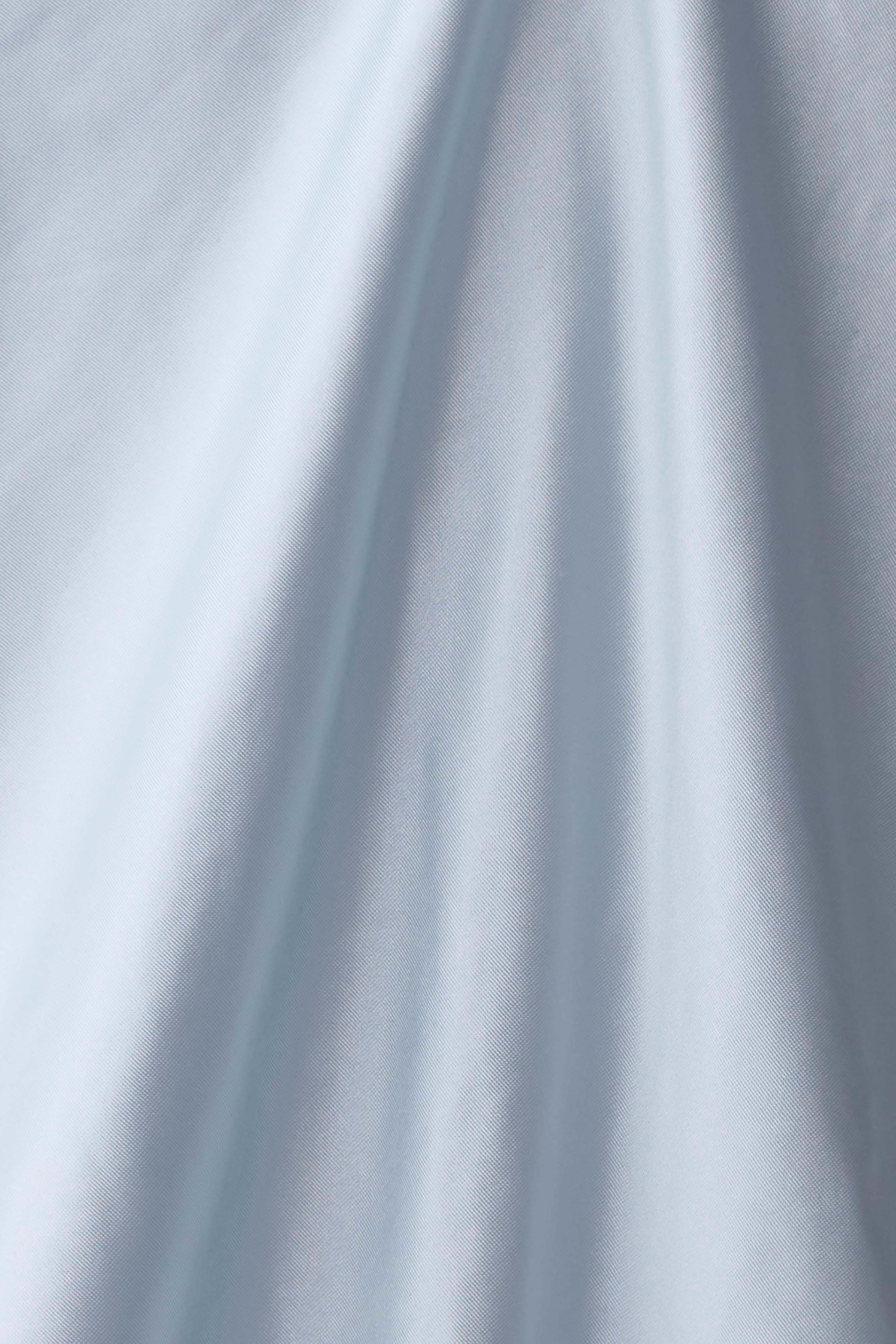 Arabel Draped Halter Mini Dress - Pale Blue - Image 7