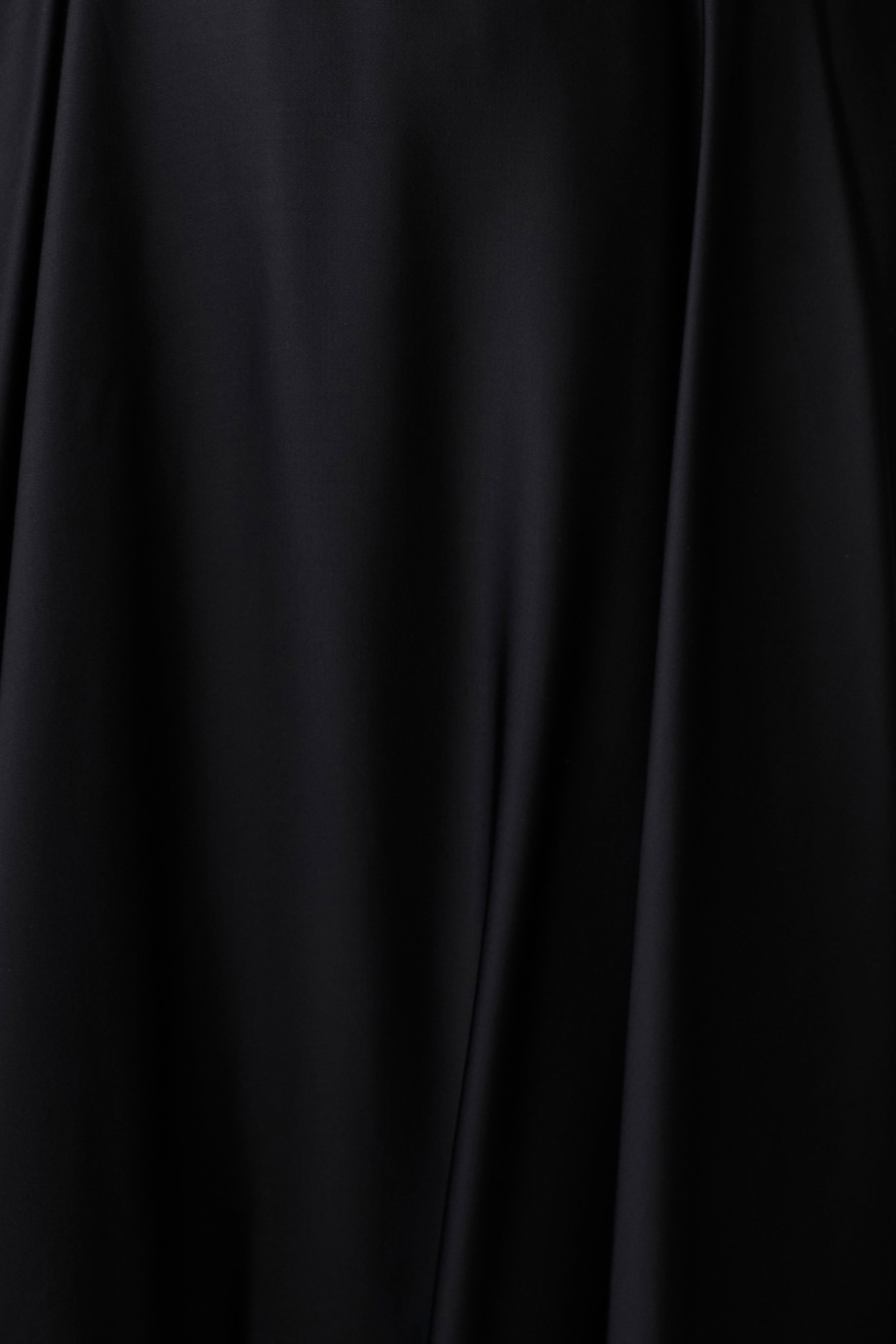 Rebecca Halter Buttoned Maxi Dress - Black - Image 7