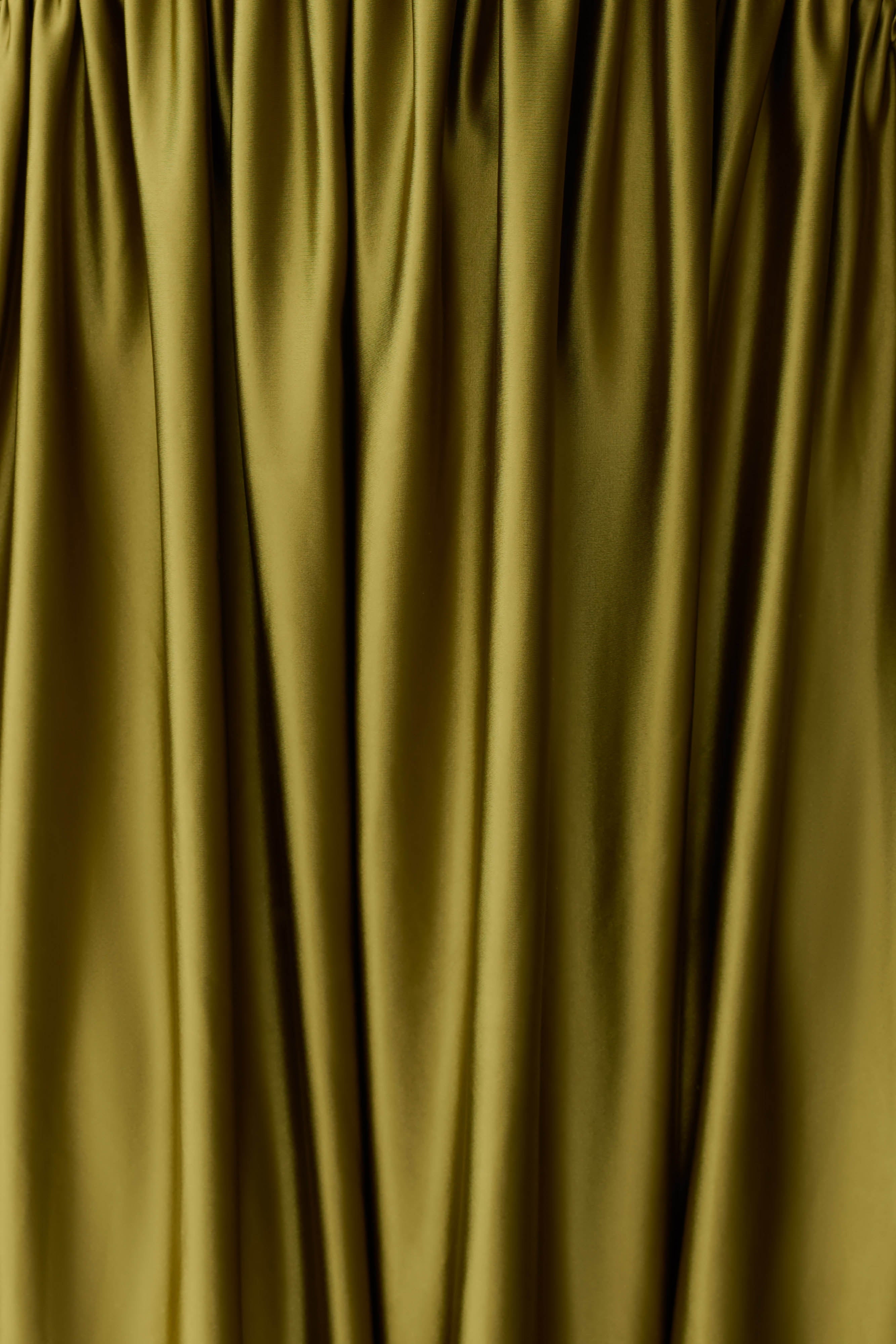 Cypress Halter Maxi Dress - Olive - Image 5