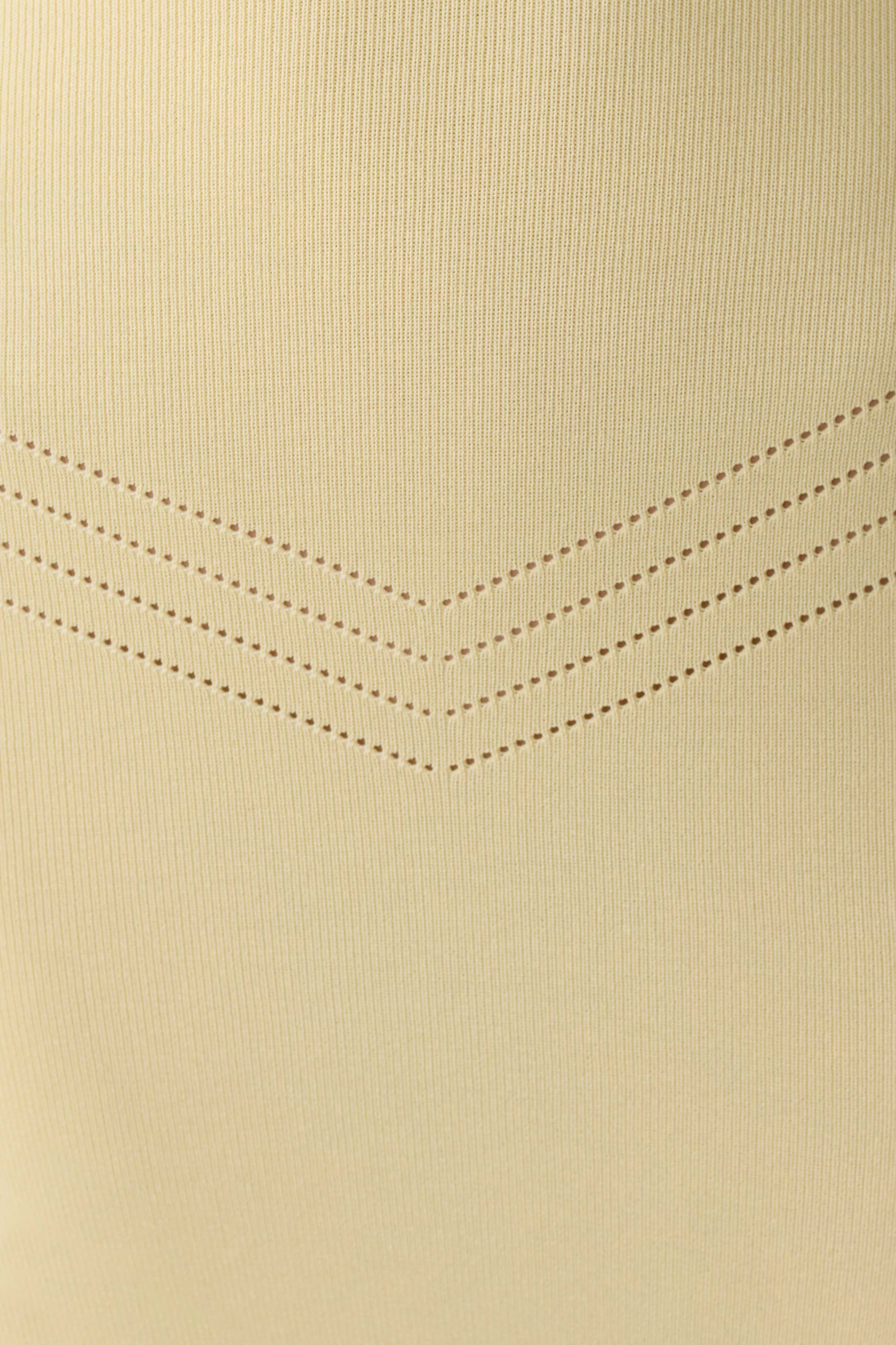 Penny Pointelle Midi Dress - Lemon - Image 6