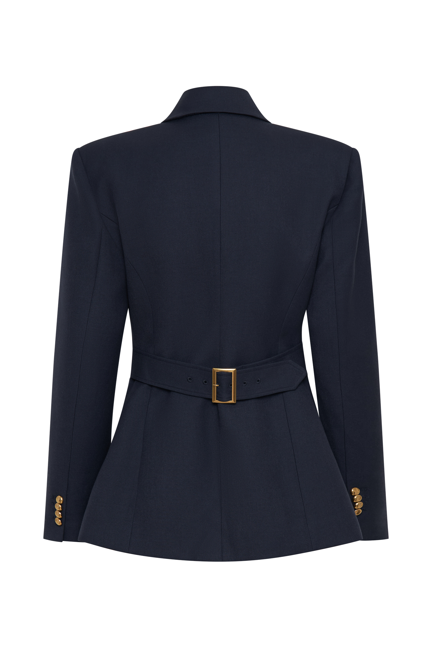 Bellamy Cinched Blazer - Dark Navy - Image 8