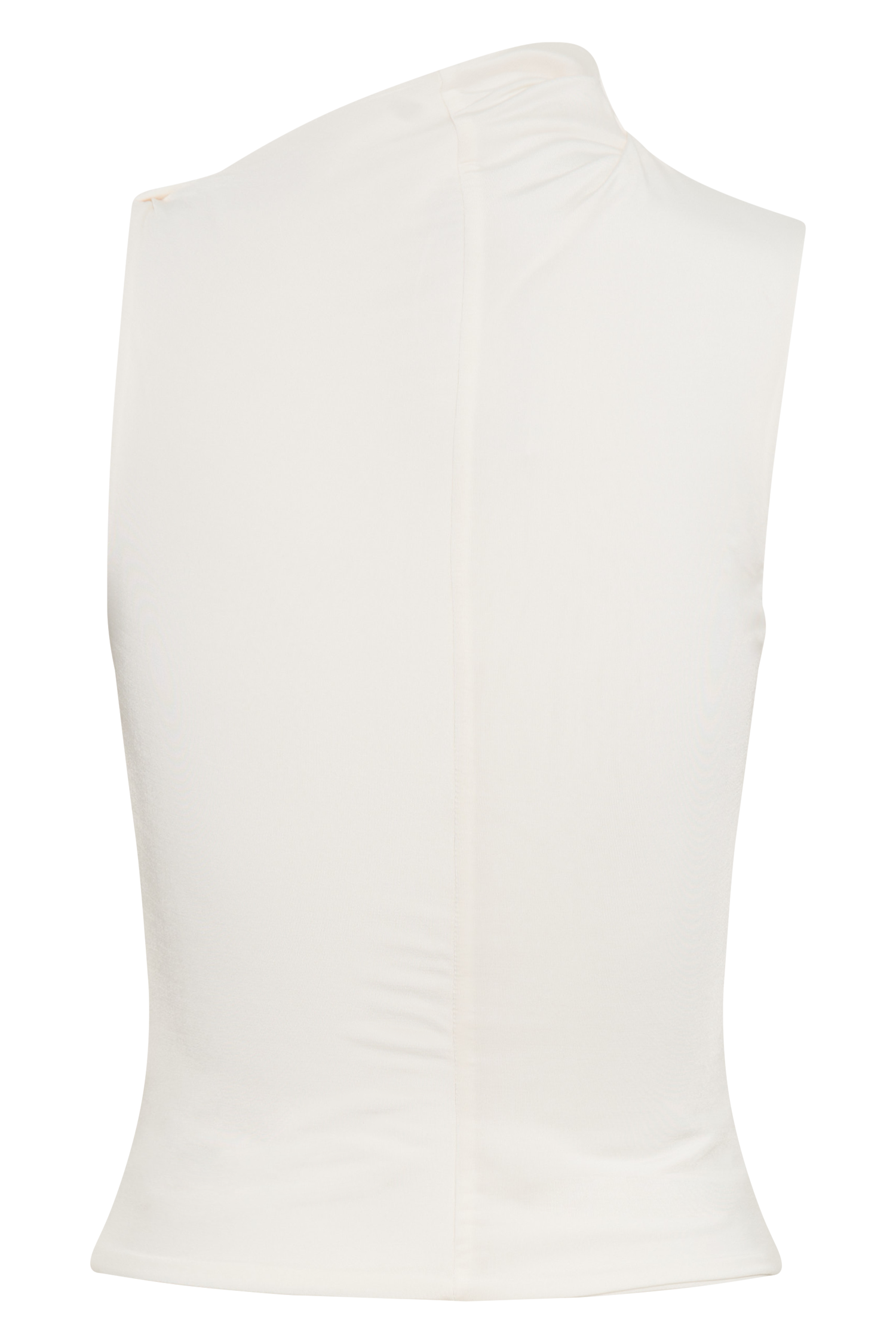 Hadleigh Sleeveless Slinky Top - Ivory - Image 8