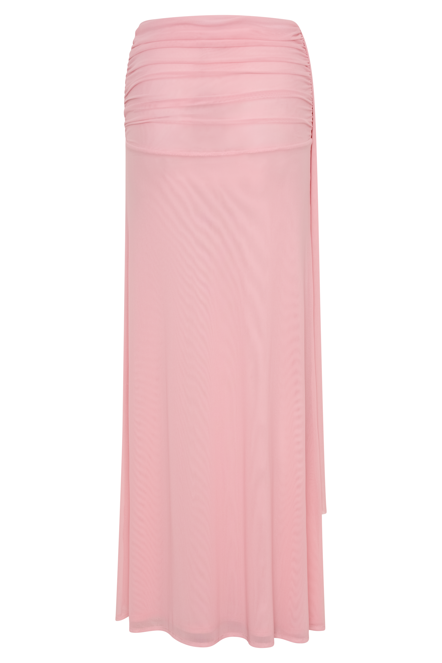 Arna Mesh Maxi Skirt - Candy Pink - Image 8