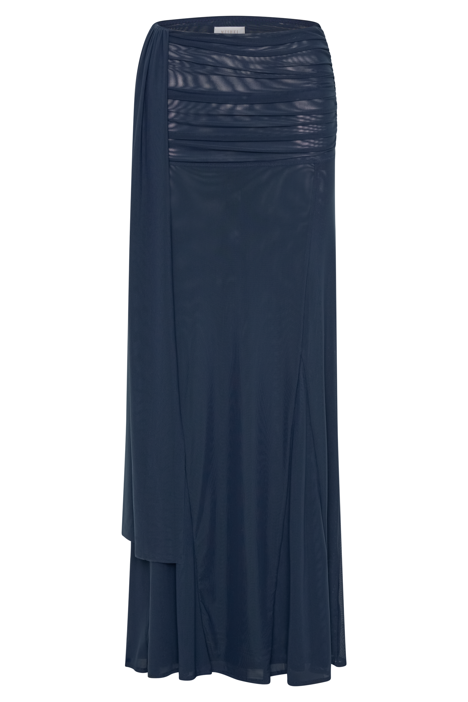 Arna Mesh Maxi Skirt - Midnight Blue - Image 9