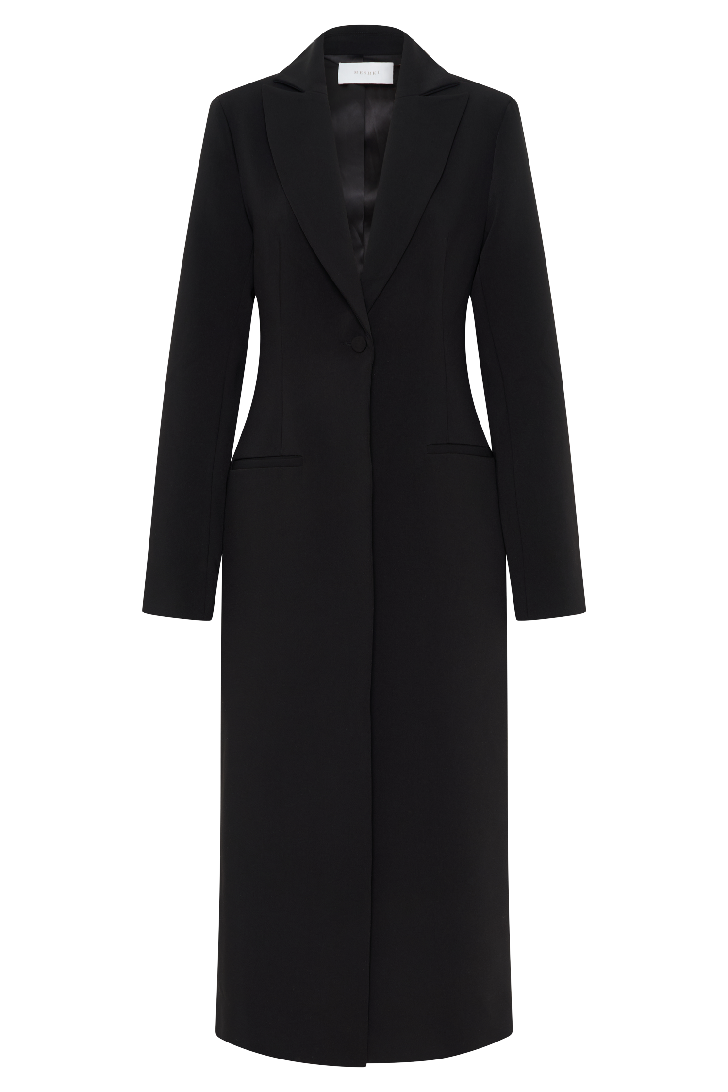 Caviar Suiting Coat - Black - Image 7