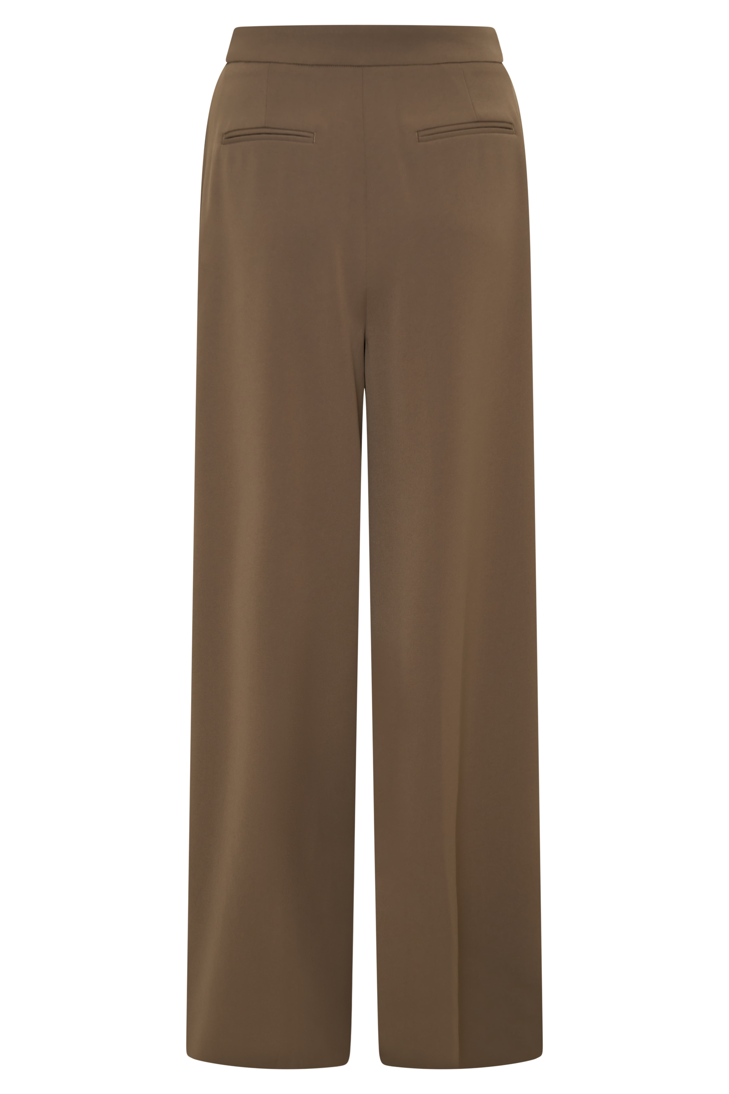 Faith Suiting Wide Leg Pant - Cacao Brown - Image 8