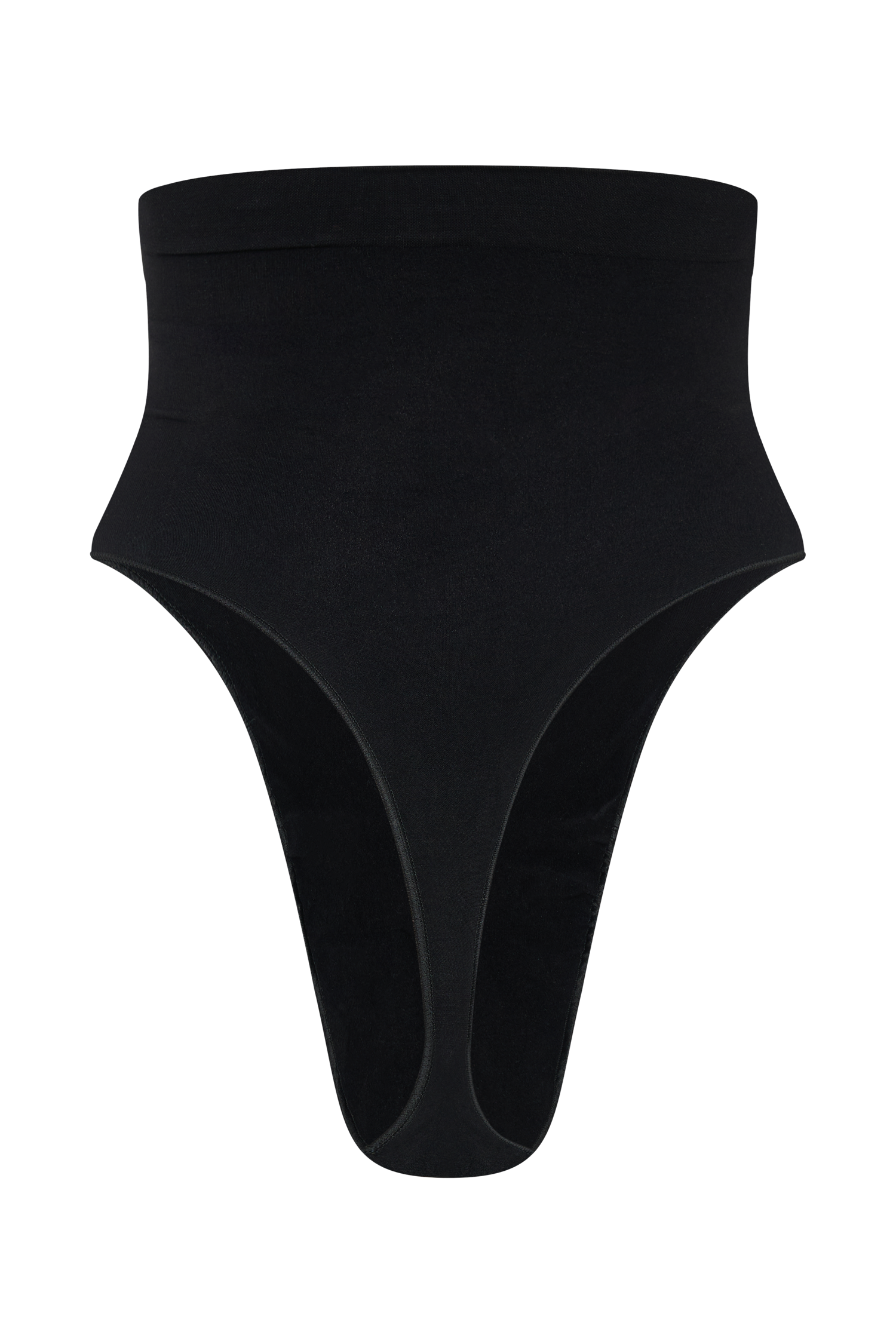 Saria High Waist Shapewear Briefs - Black - Image 10