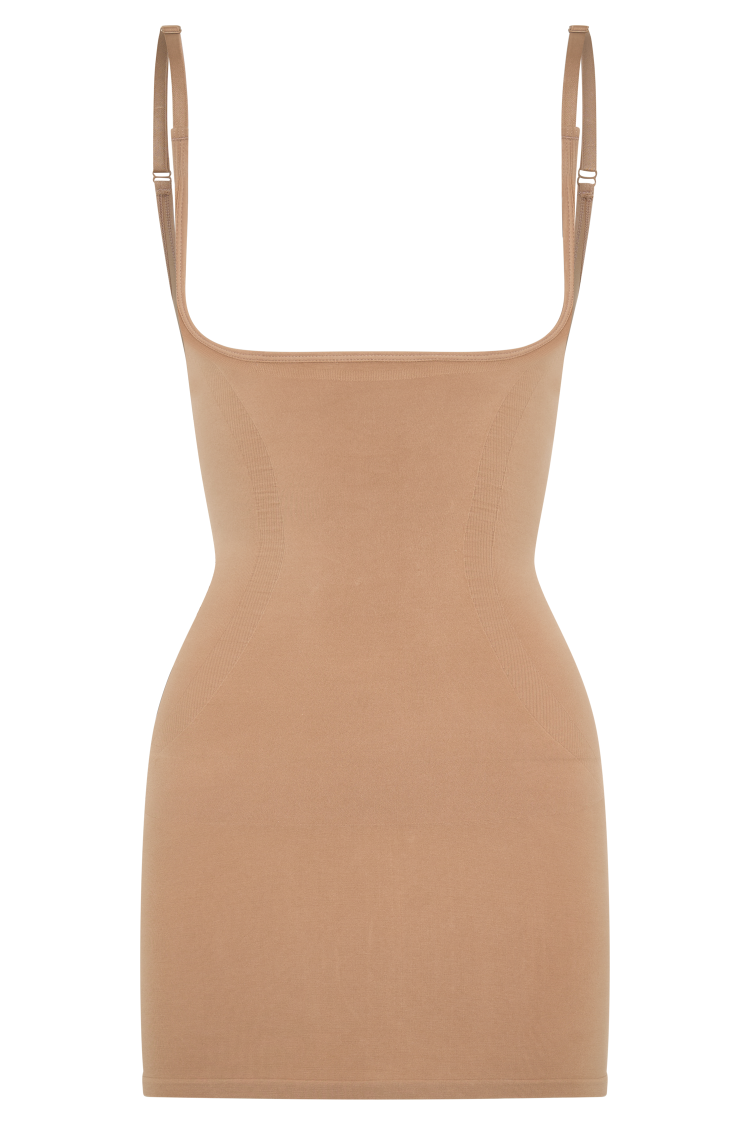 Jocelyn Backless Shapewear Mini Dress - Latte - Image 6