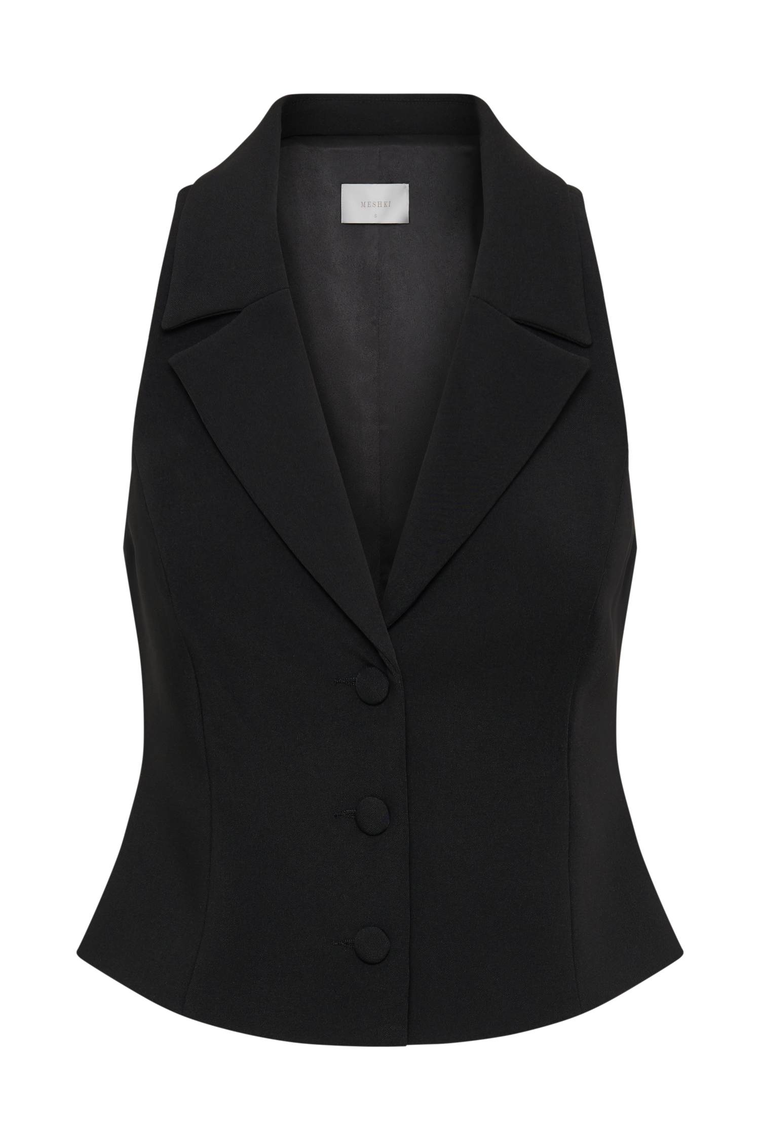 Mura Suiting Vest - Black - Image 13