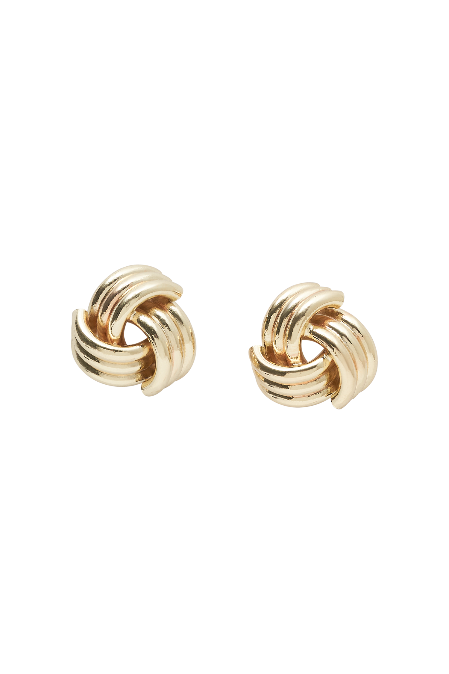 Rowan Knotted Earrings - Gold - Image 6