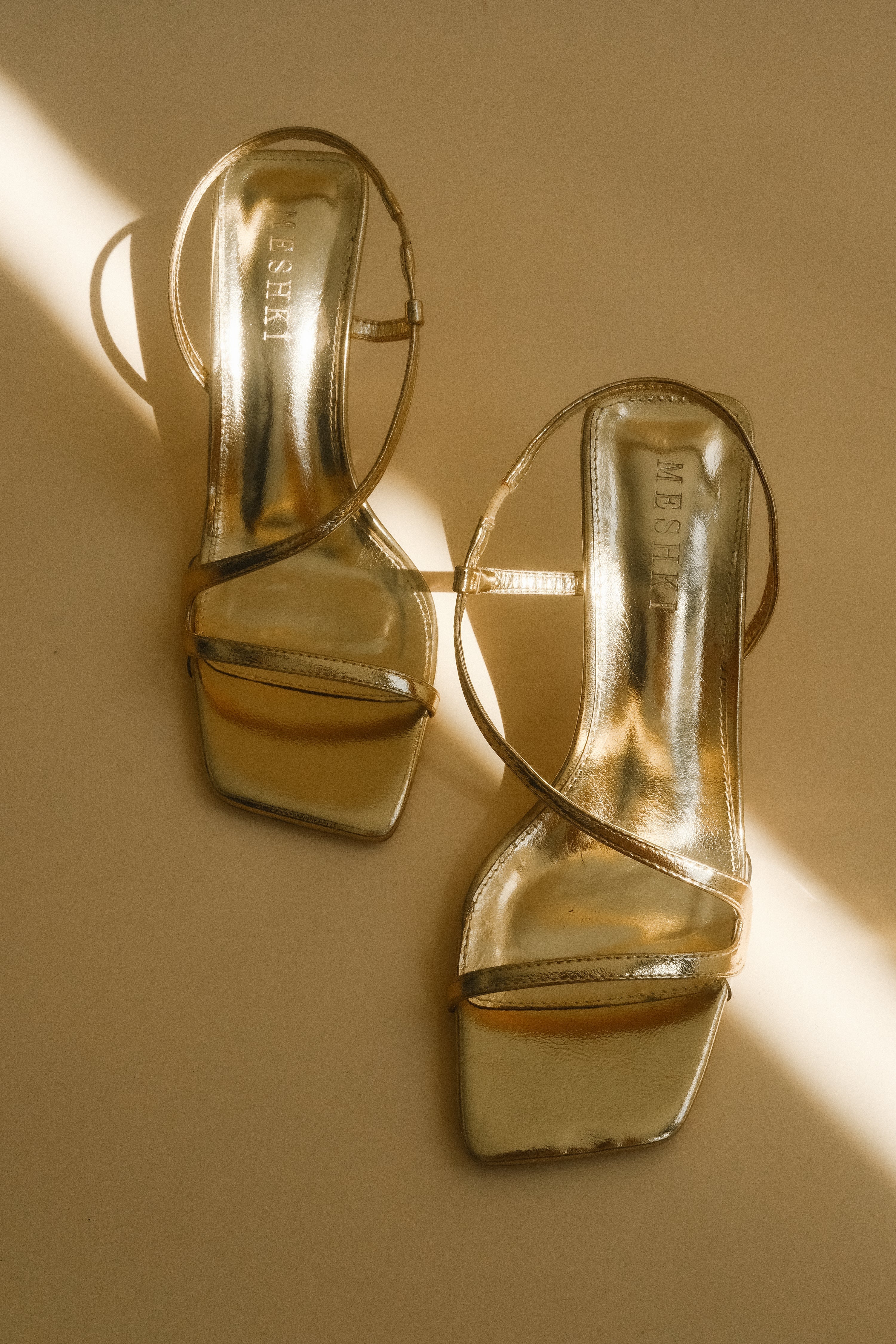 Alternative view of Jaska Metallic High Heel - Gold