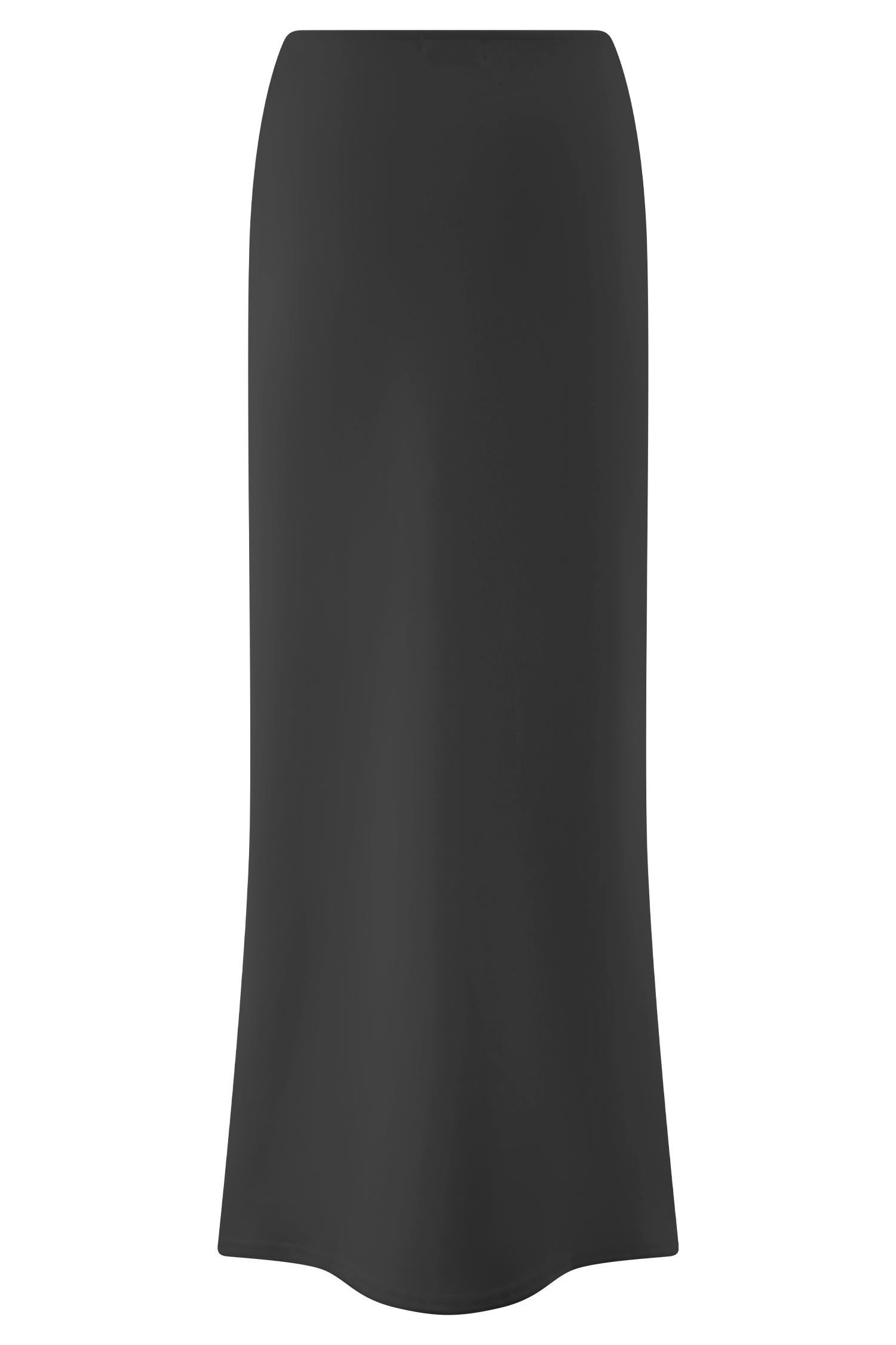 Eris Scuba Jersey Maxi Skirt - Black - Image 7