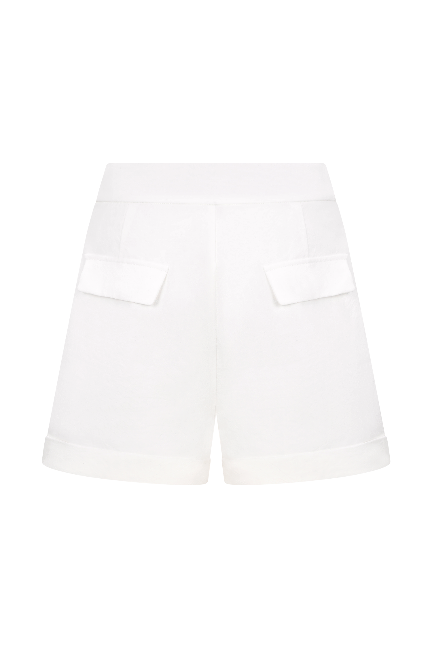 Aldea Cotton Shorts - White - Image 8