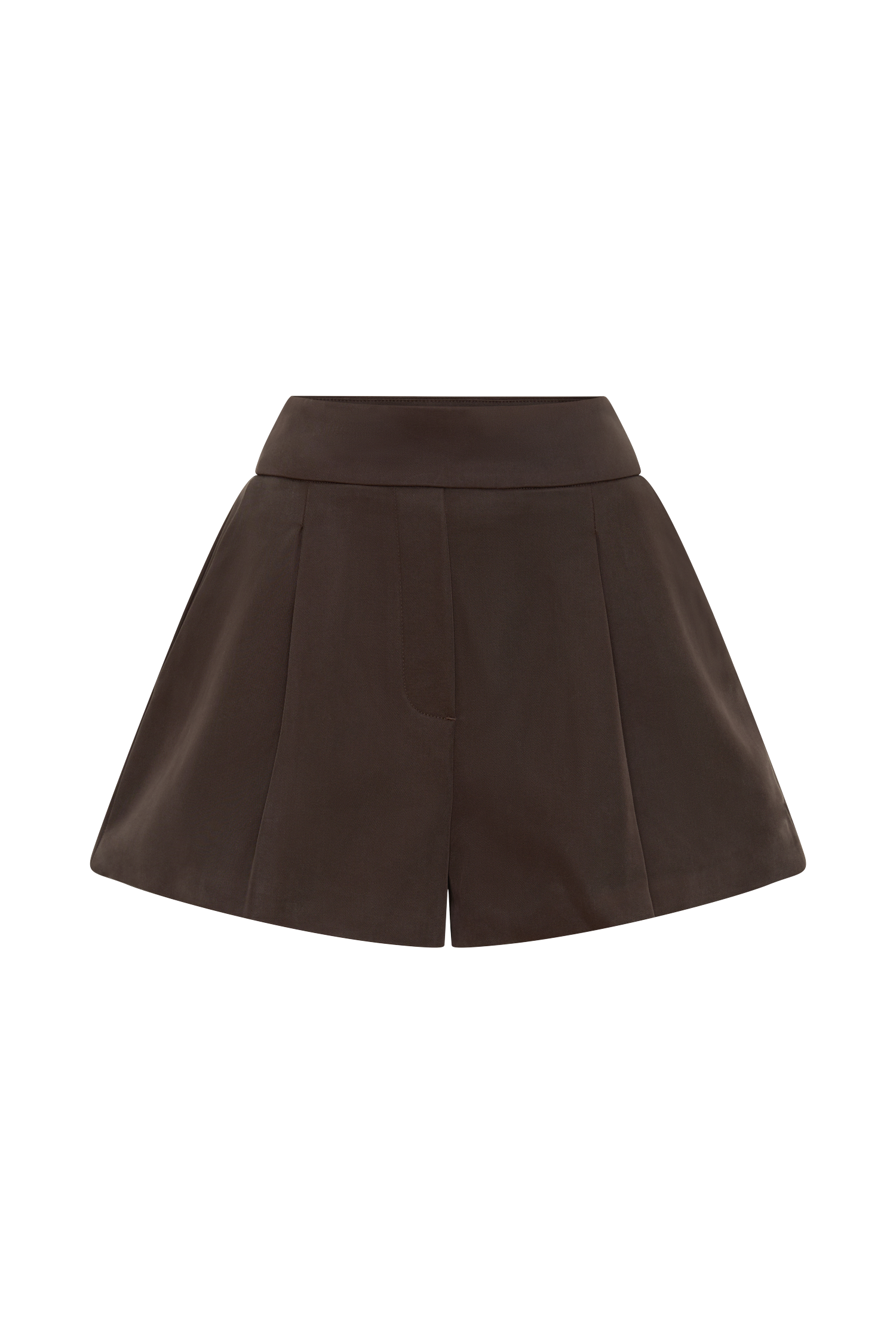 Alden High Waisted Short - Chocolate - Image 7