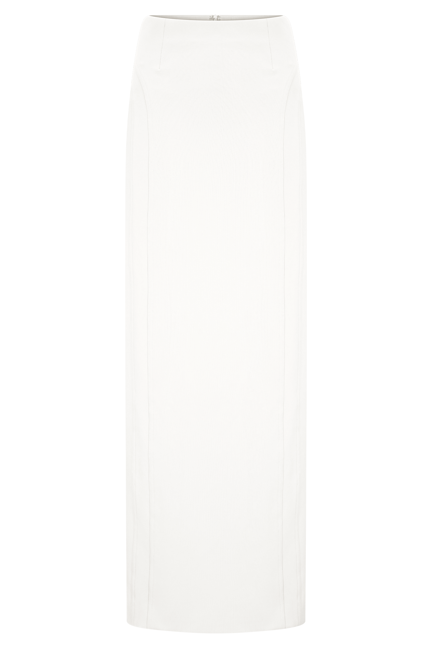 Alma High Waist Maxi Skirt - White - Image 9