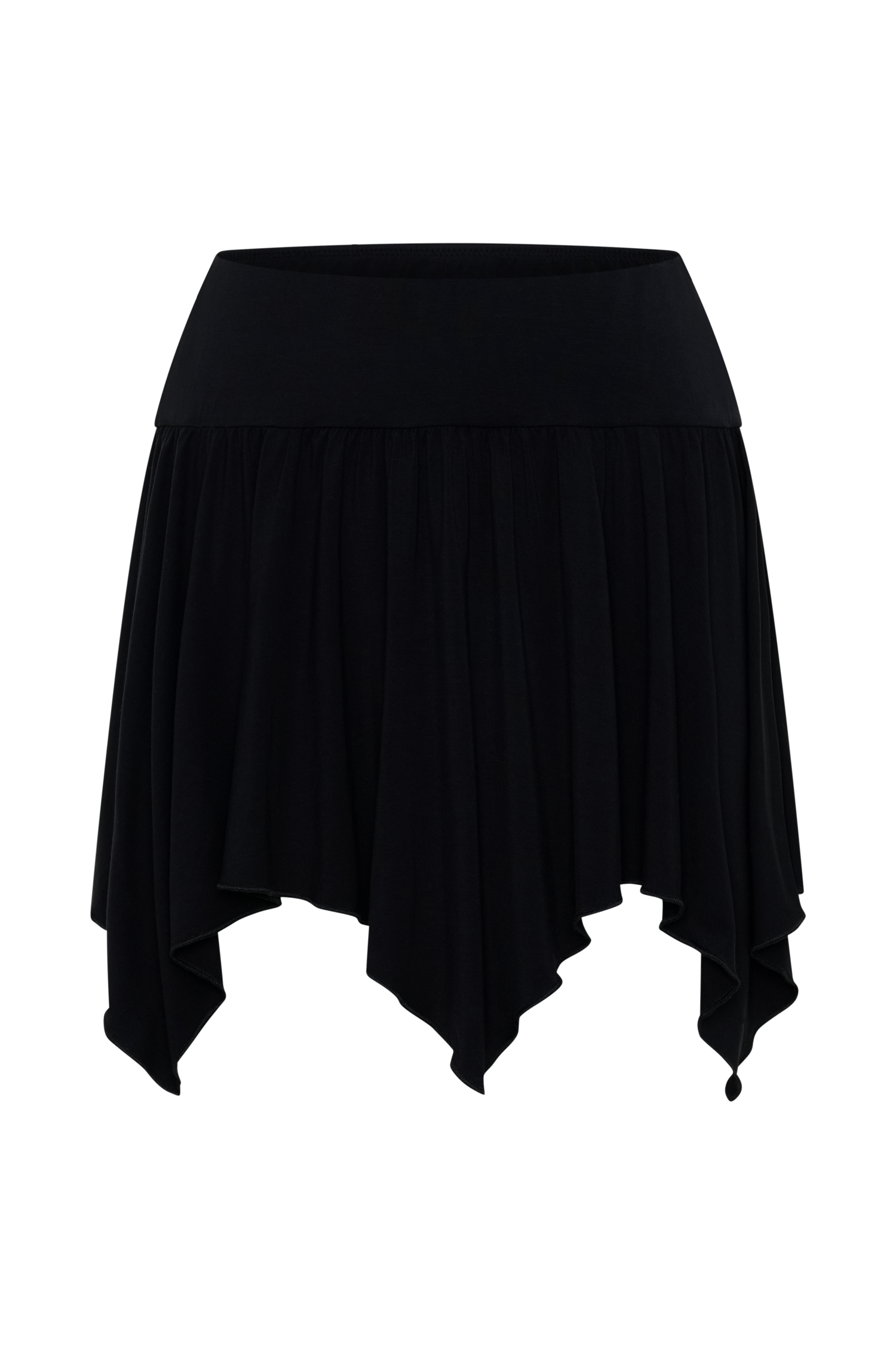 Ambrose Hankie Mini Skirt - Black - Image 11