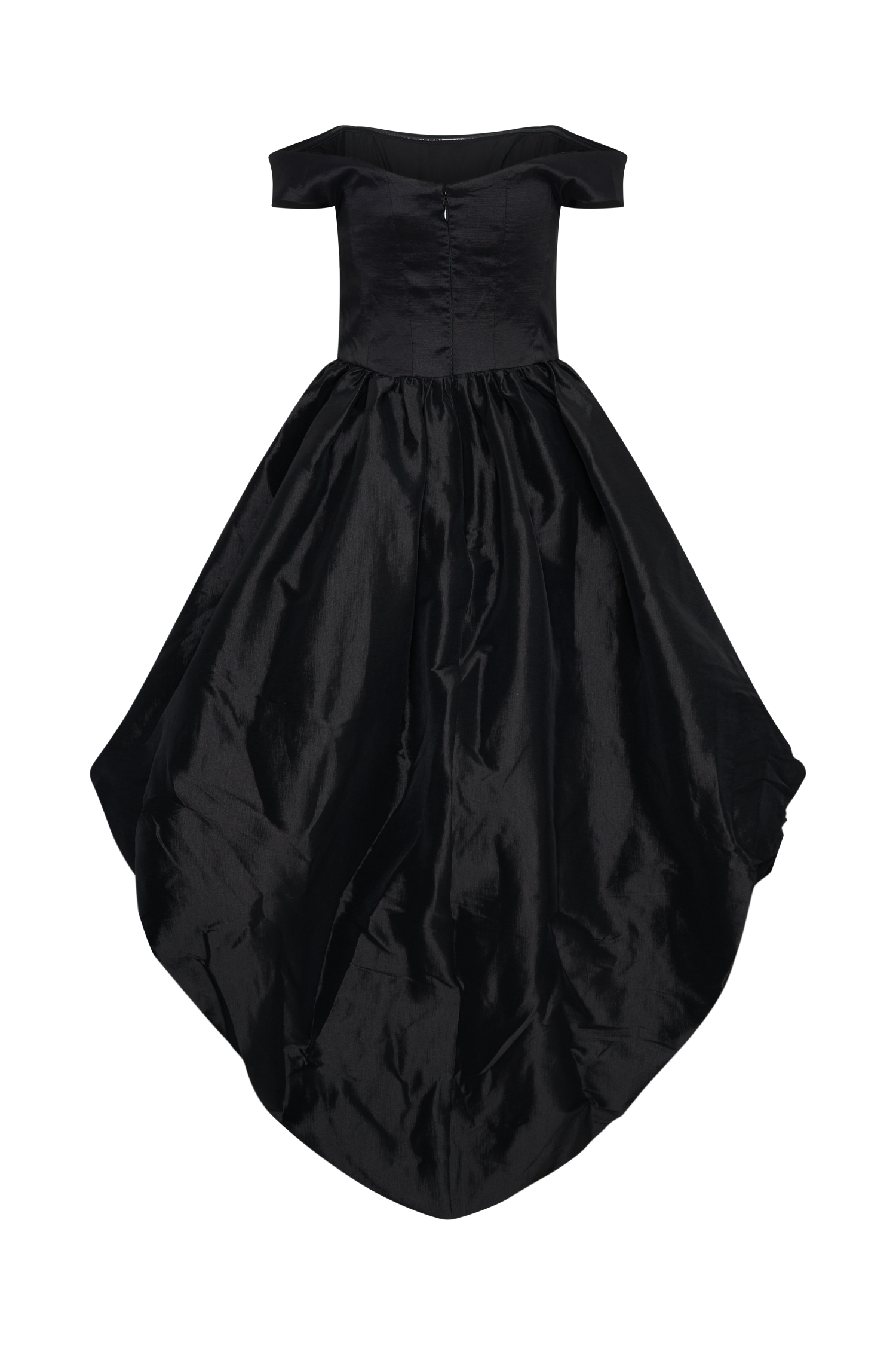 Amelia Bubble Maxi Dress - Black - Image 6