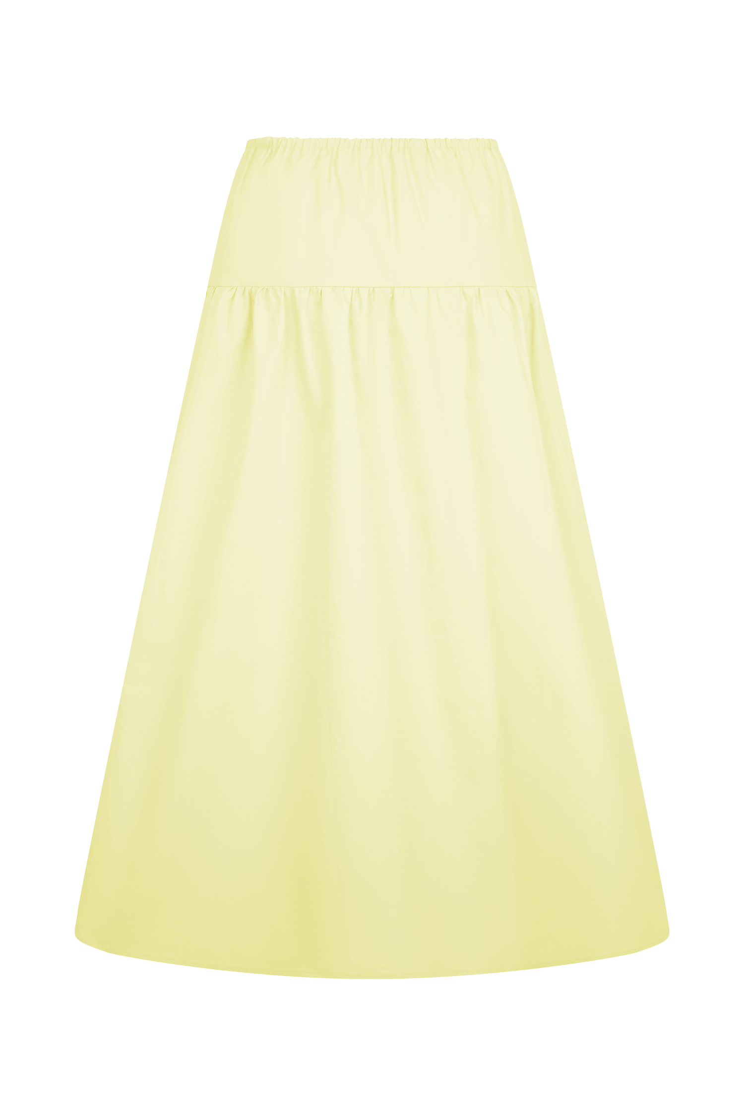 Amirah Midi Skirt - Lemon - Image 8