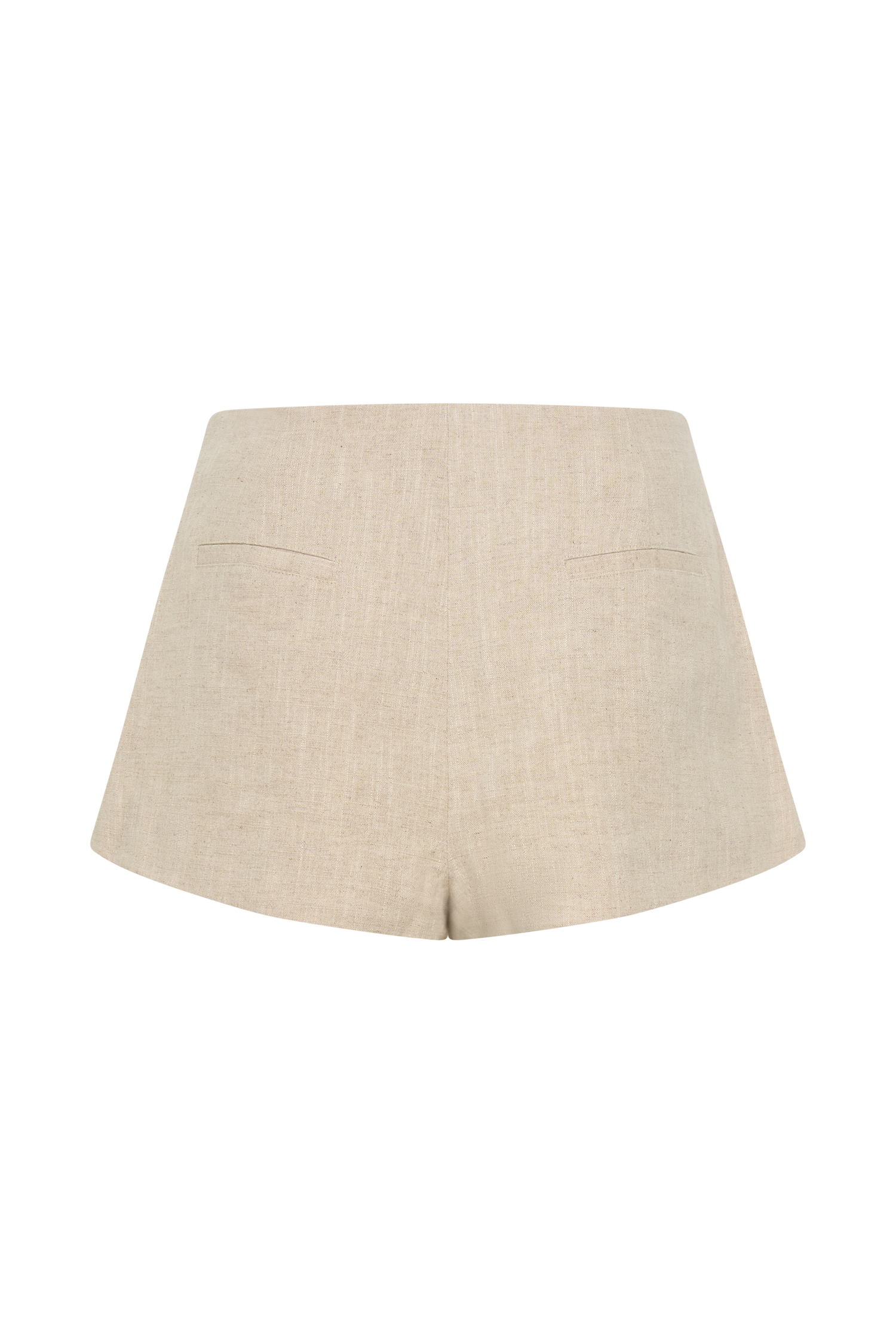 Anahita Linen Short - Natural - Image 8