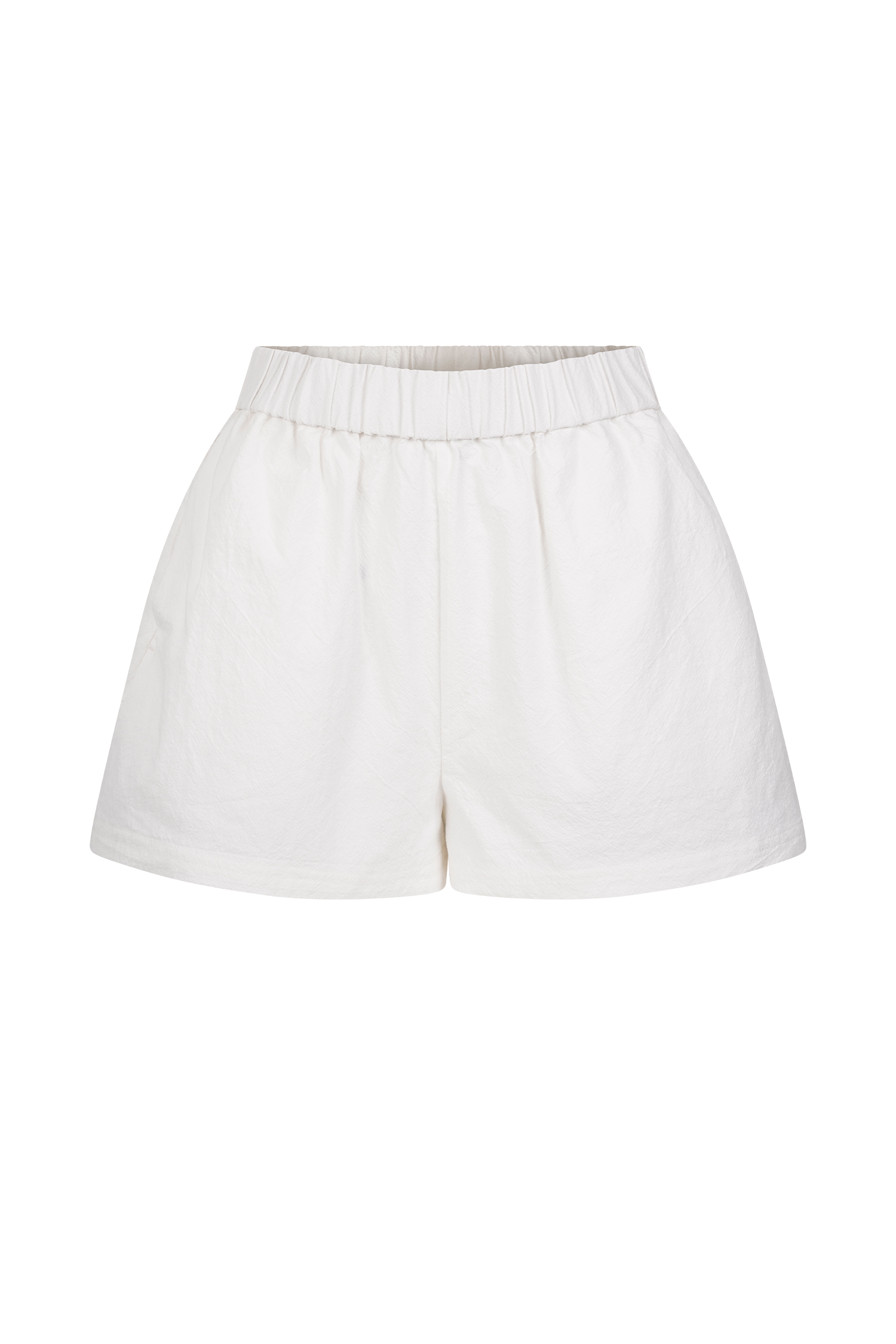 Annalee Cotton Shorts - White - Image 9