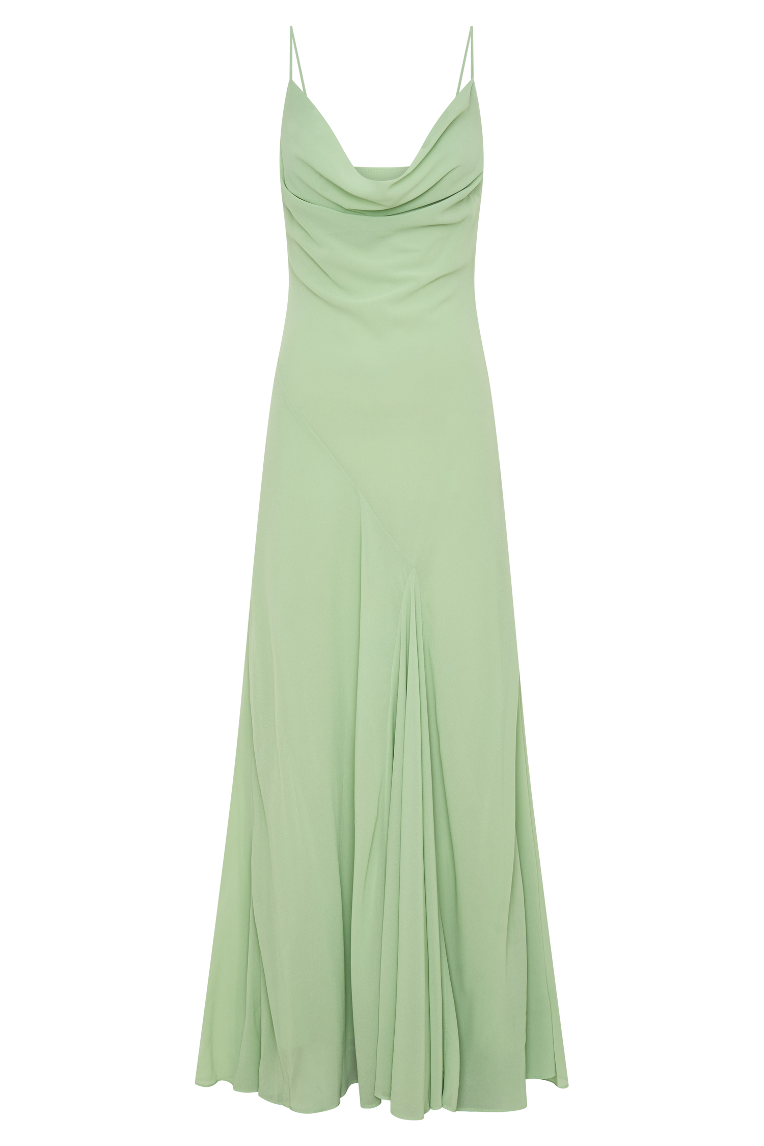 Aurelia Chiffon Maxi Dress - Sage - Image 9