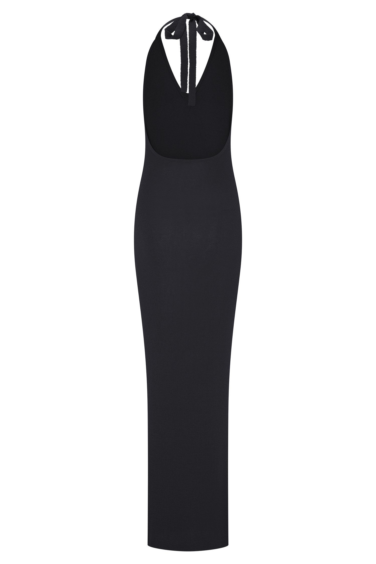 Ayella Cowl Knit Maxi Dress - Black - Image 8